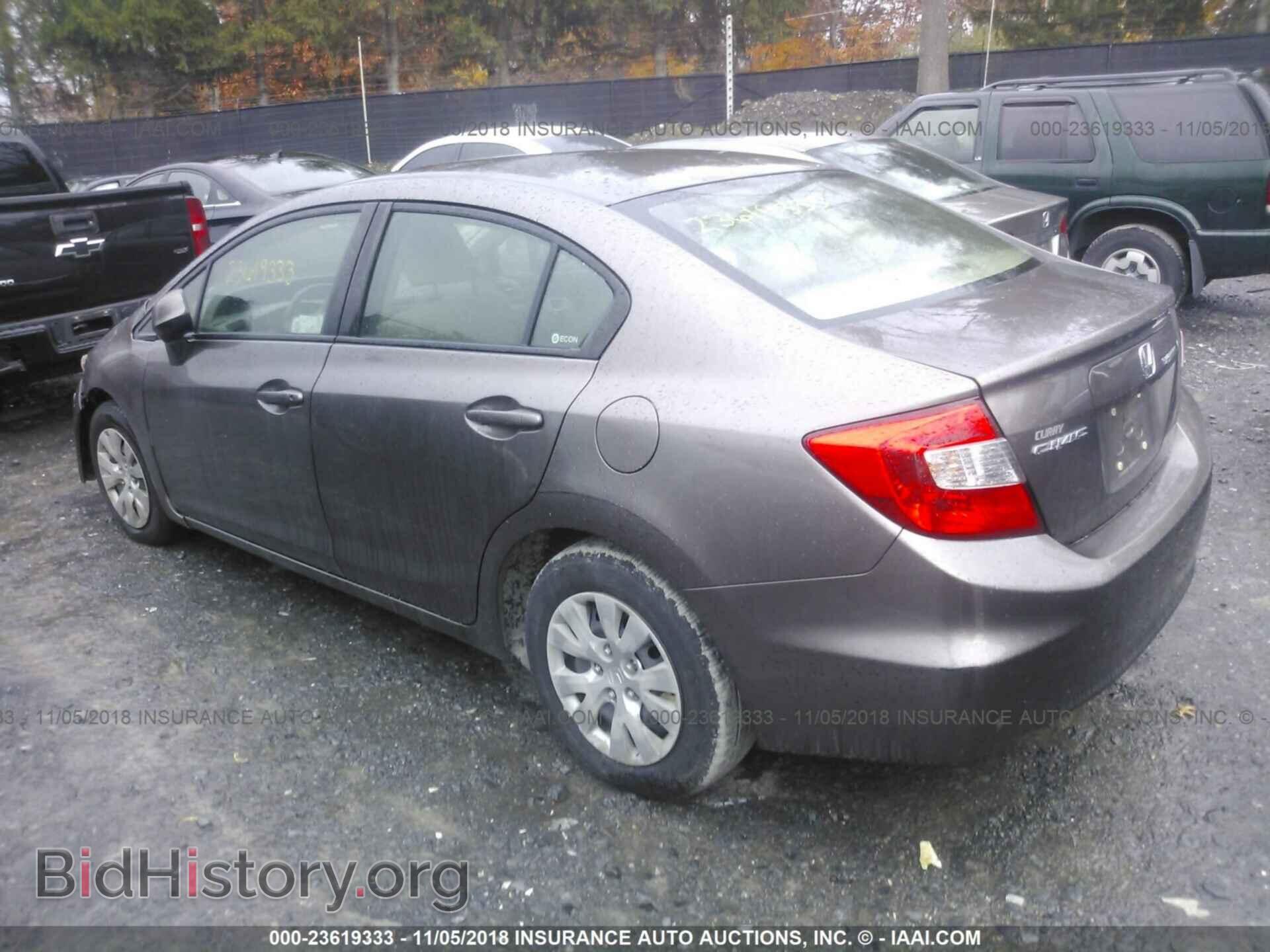 2012 HONDA CIVIC - VIN: JHMFB2F53CS003310 - Photo 3
