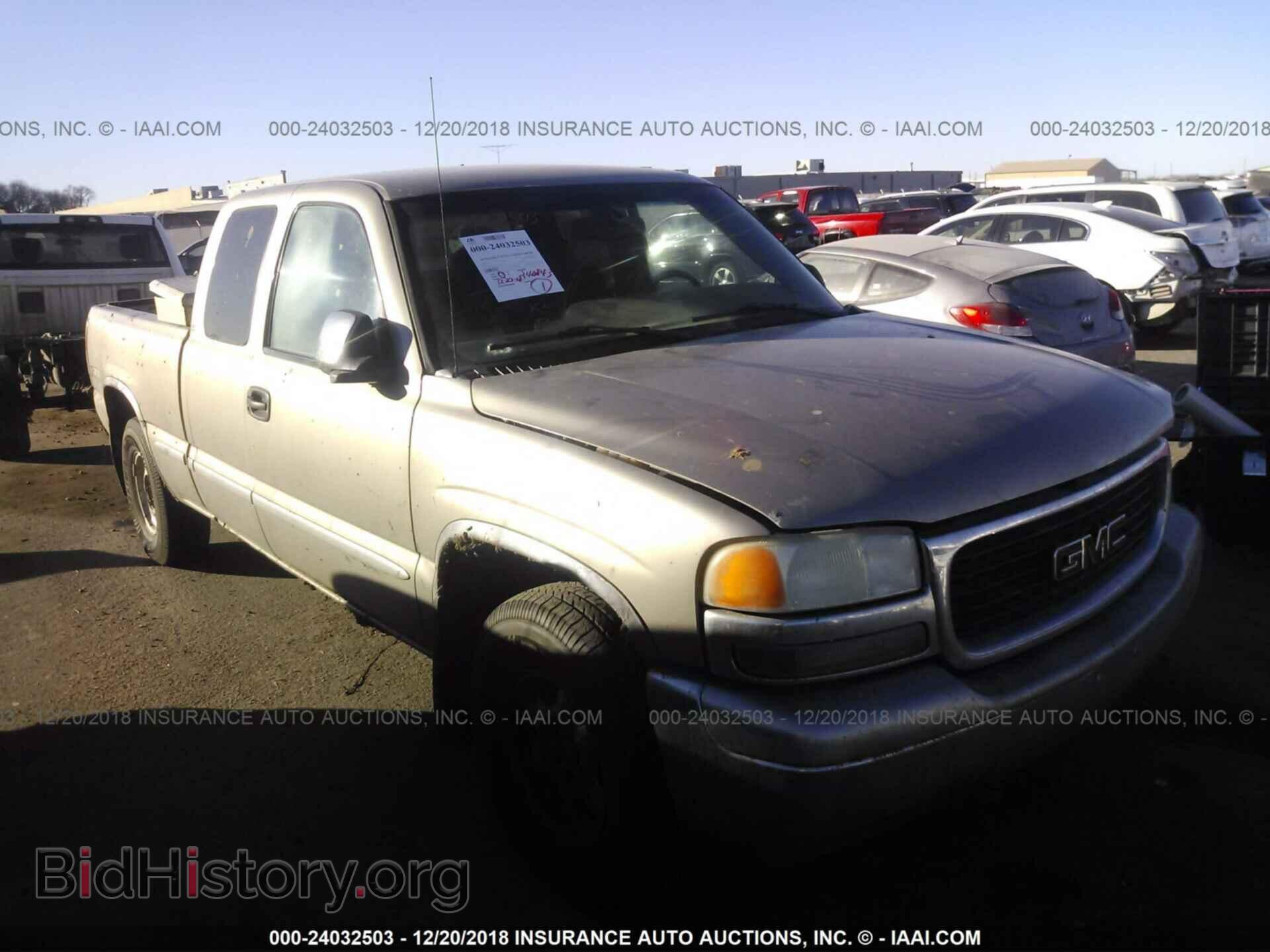Photo 2GTEK19T621275317 - GMC NEW SIERRA 2002