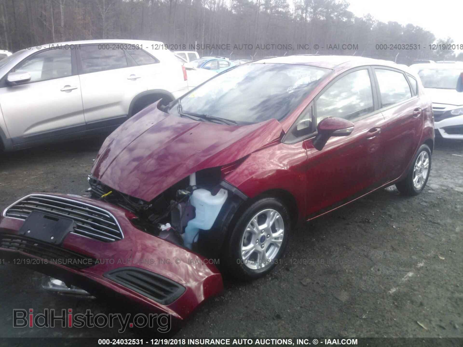 2016 FORD FIESTA - VIN: 3FADP4EJXGM204727 - Фото 2