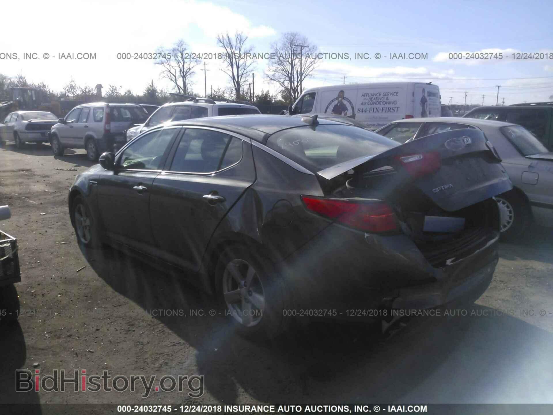 2014 KIA OPTIMA - VIN: 5XXGM4A74EG302094 - Фото 3