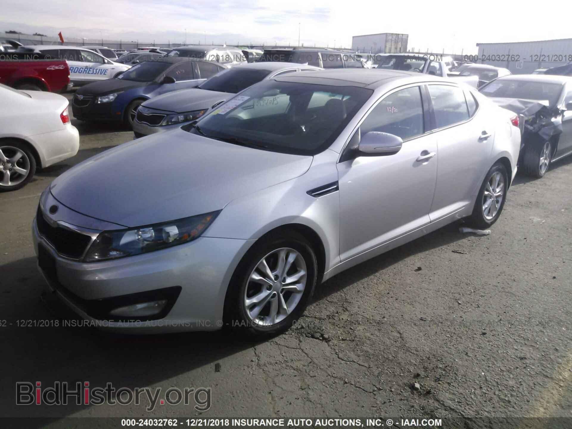 2013 KIA OPTIMA - VIN: 5XXGN4A70DG176554 - Фото 2