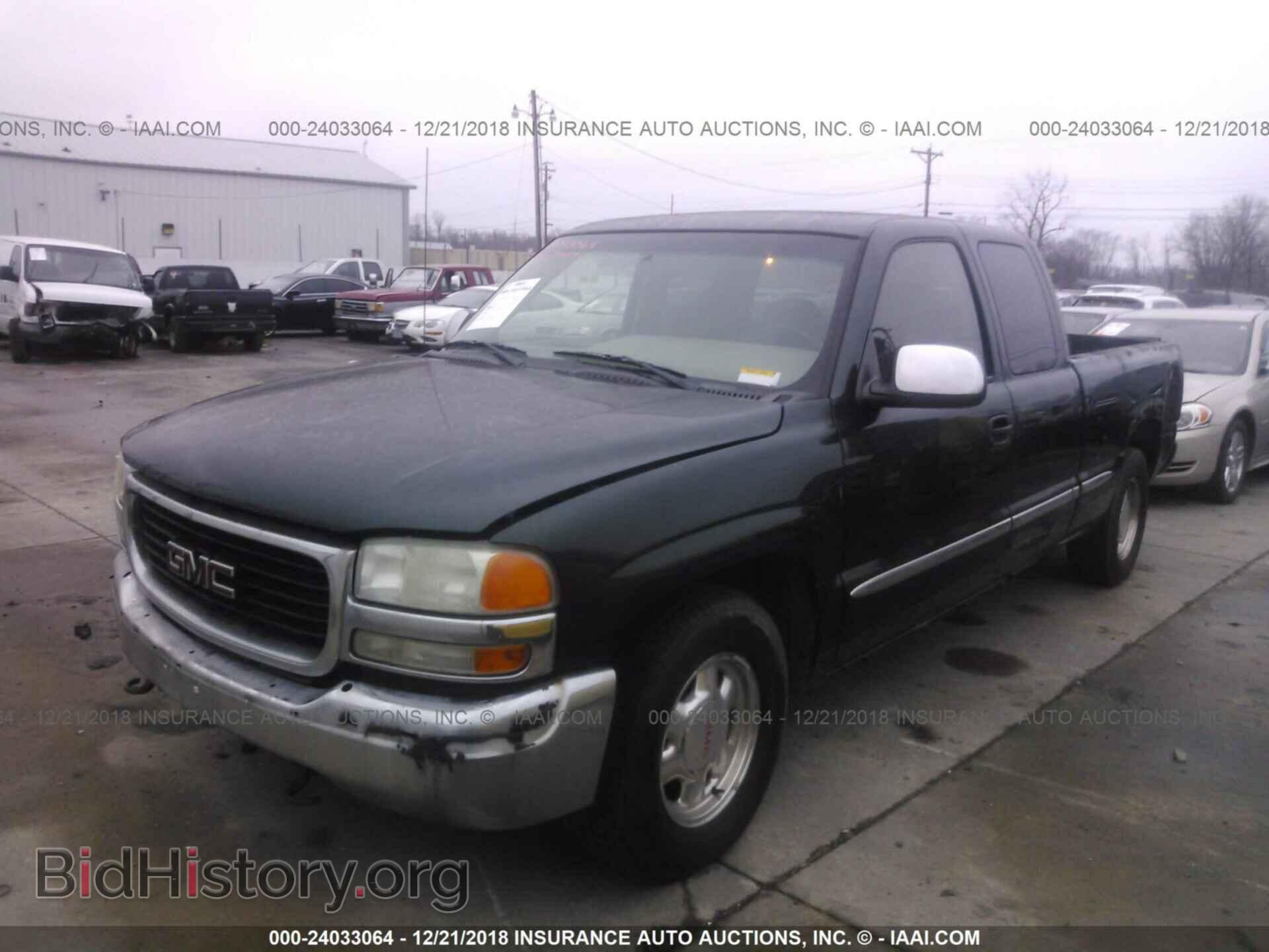 2001 GMC NEW SIERRA - VIN: 2GTEC19VX11169448 - Фото 2