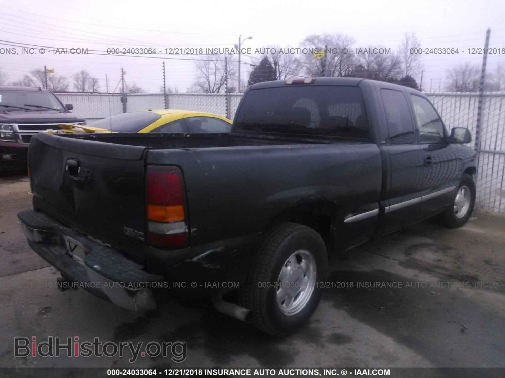 2001 GMC NEW SIERRA - VIN: 2GTEC19VX11169448 - Фото 4