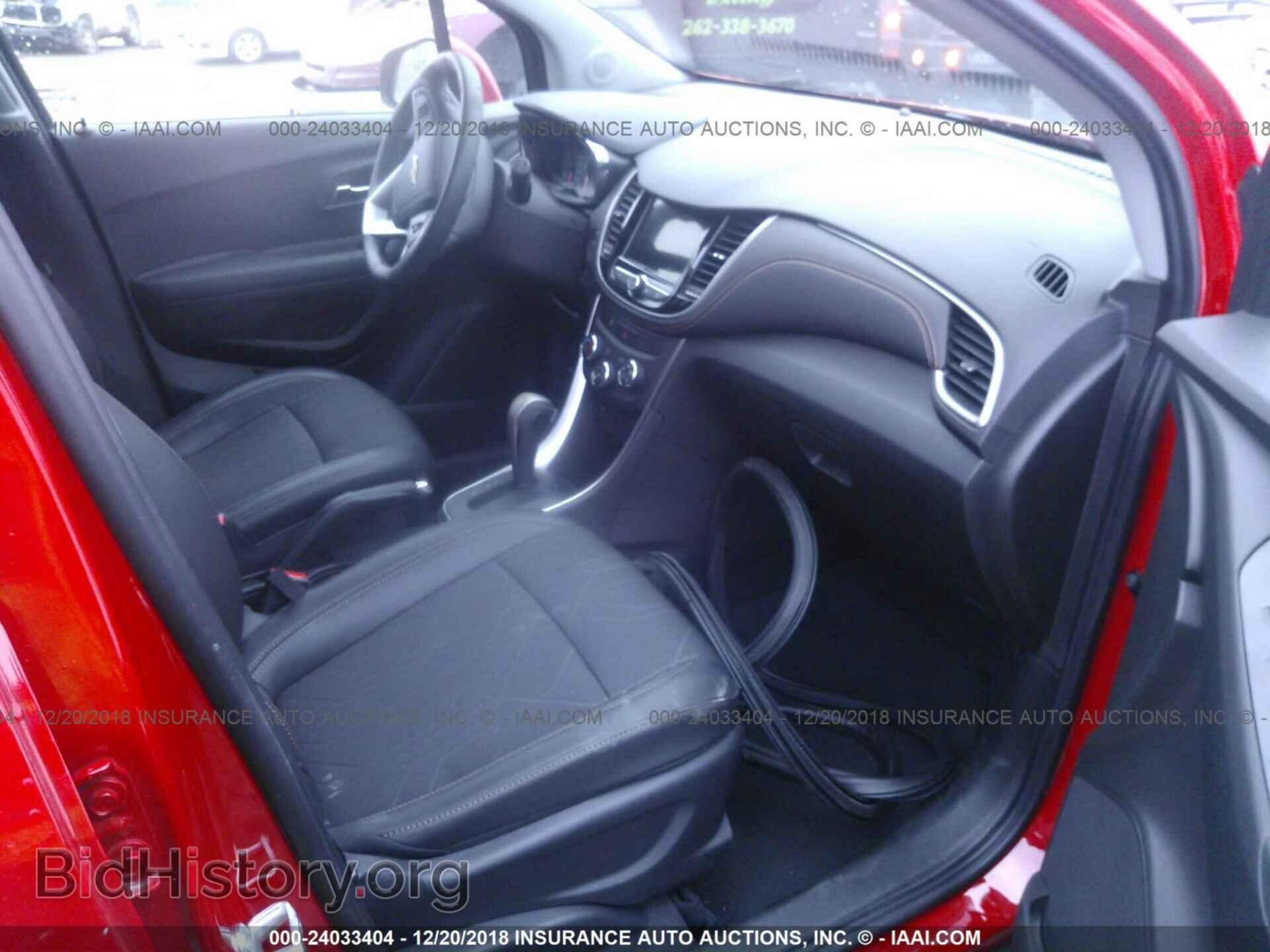 2018 CHEVROLET TRAX - VIN: 3GNCJLSB0JL206523 - Фото 5