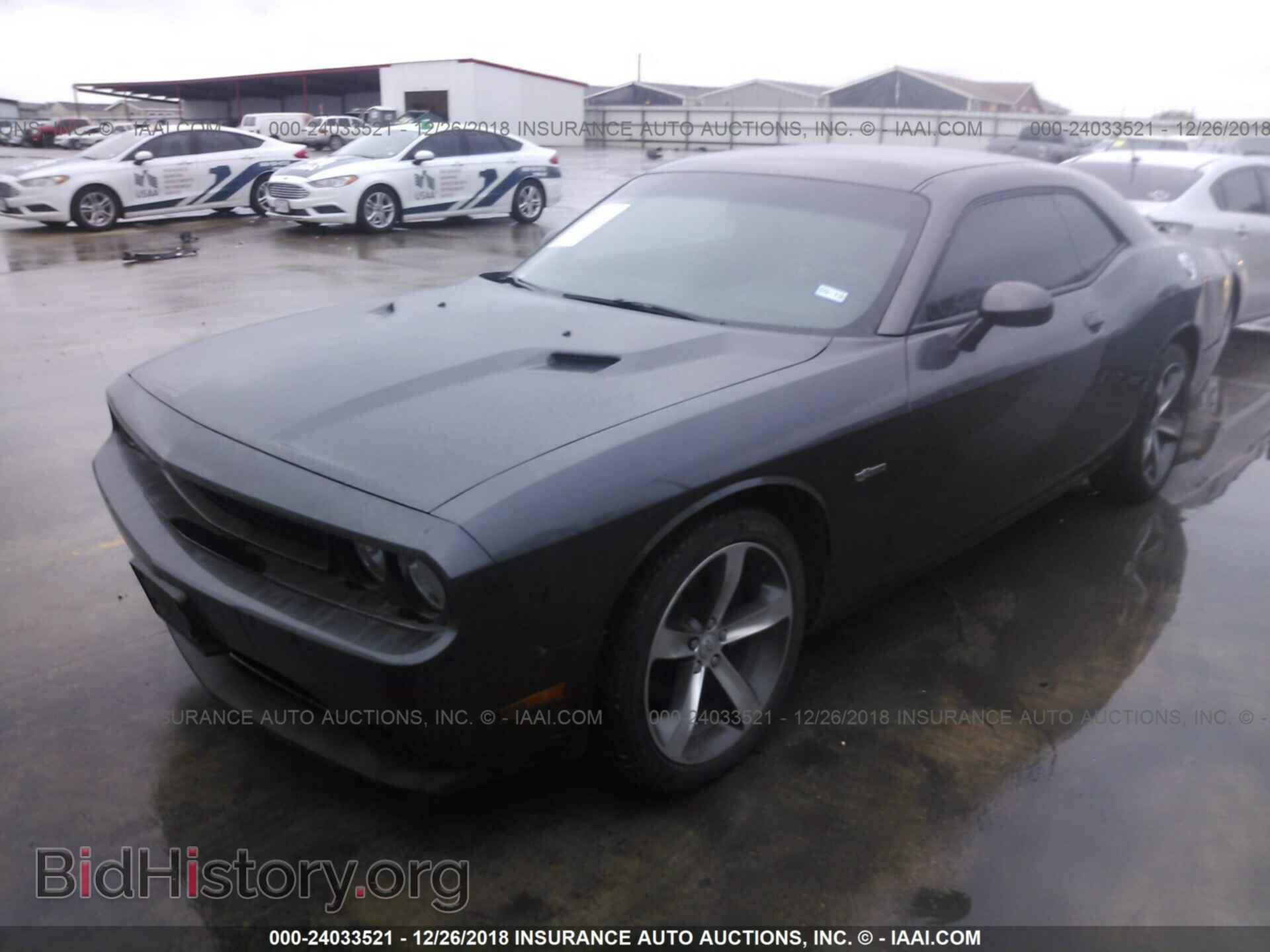 2014 DODGE CHALLENGER - VIN: 2C3CDYAG4EH310753 - Фото 2