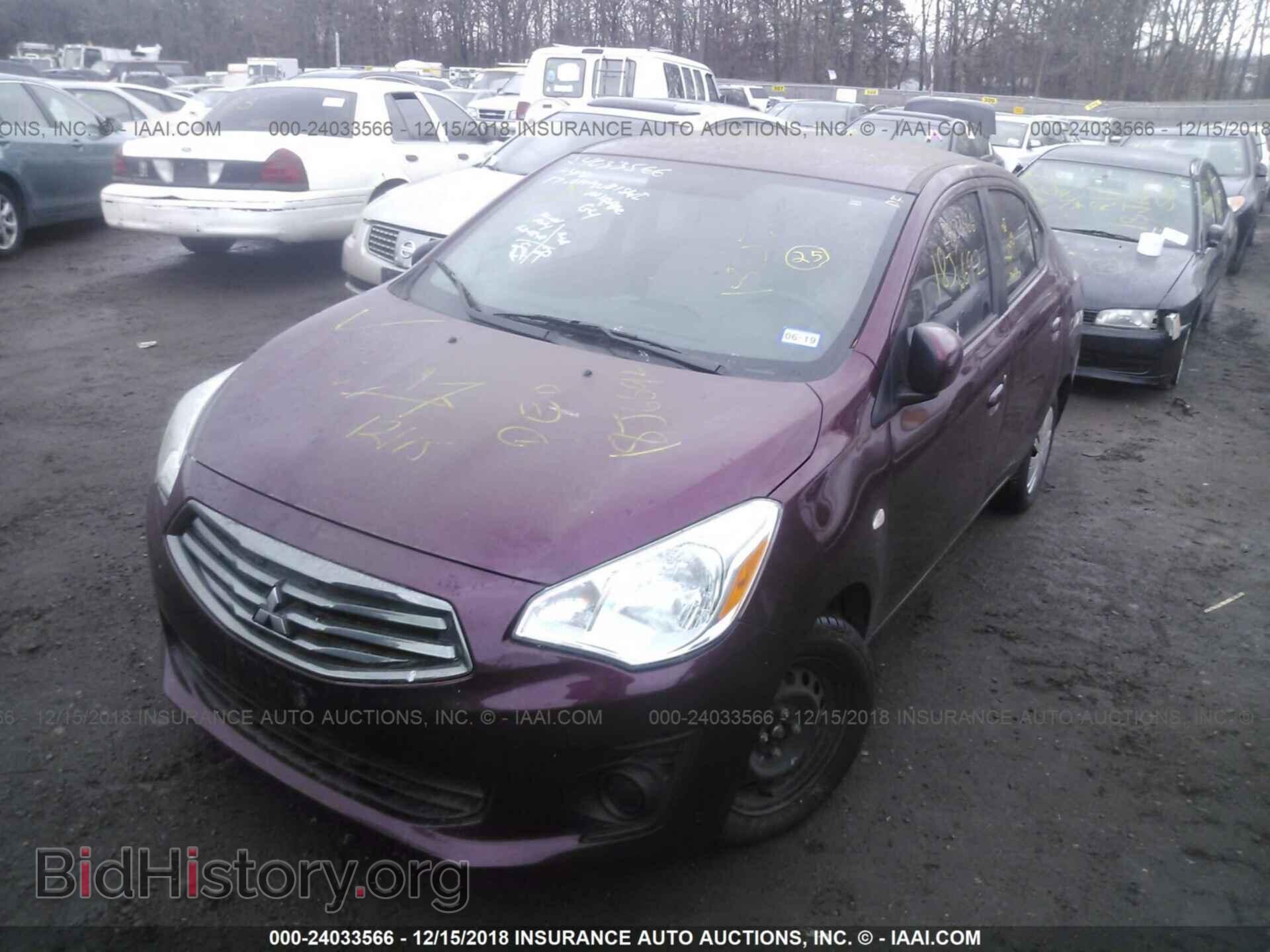 2017 Mitsubishi Mirage - VIN: ML32F3FJ3HHF15389 - Фото 2