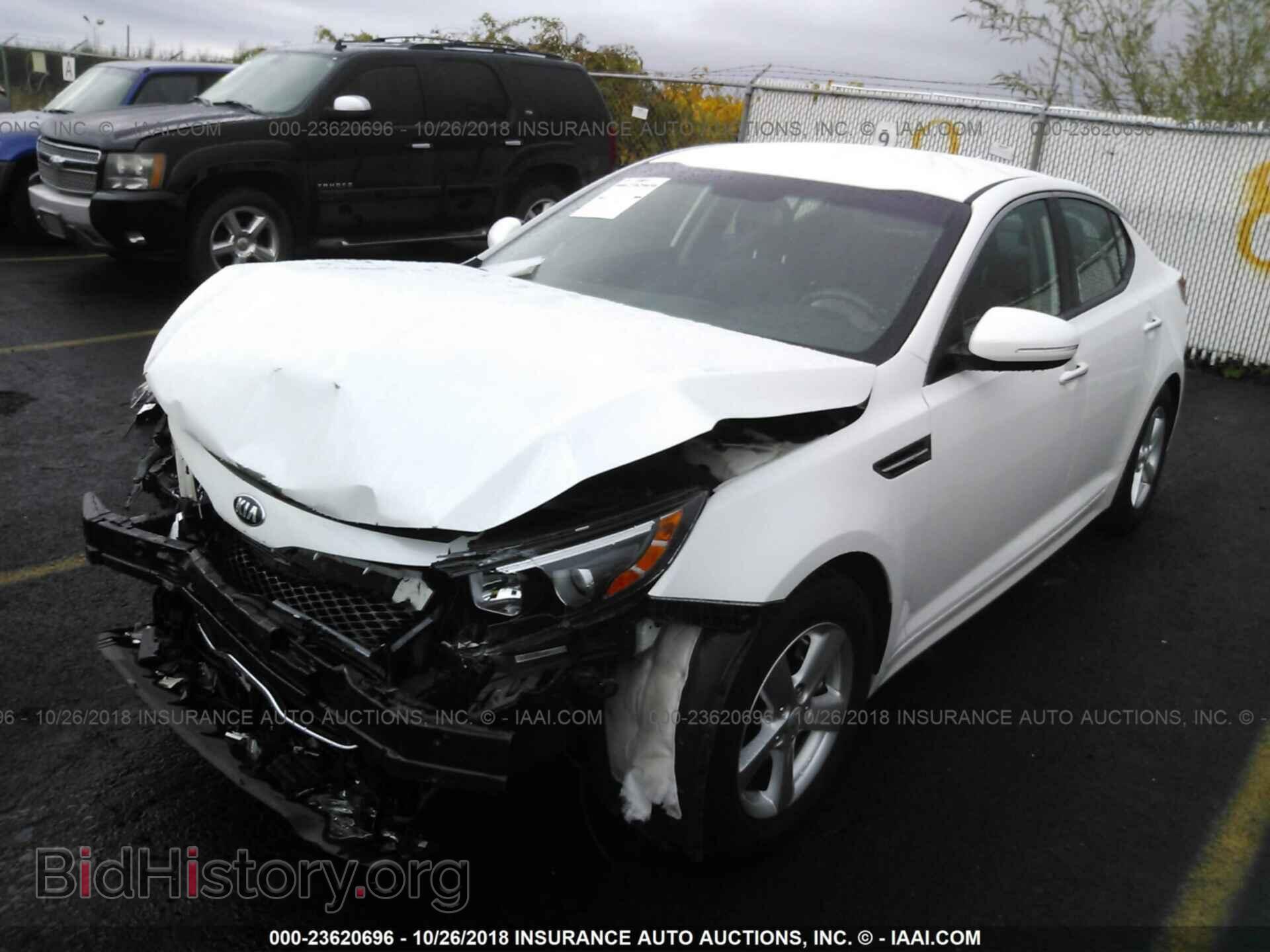 2015 KIA OPTIMA - VIN: KNAGM4A70F5657167 - Фото 2