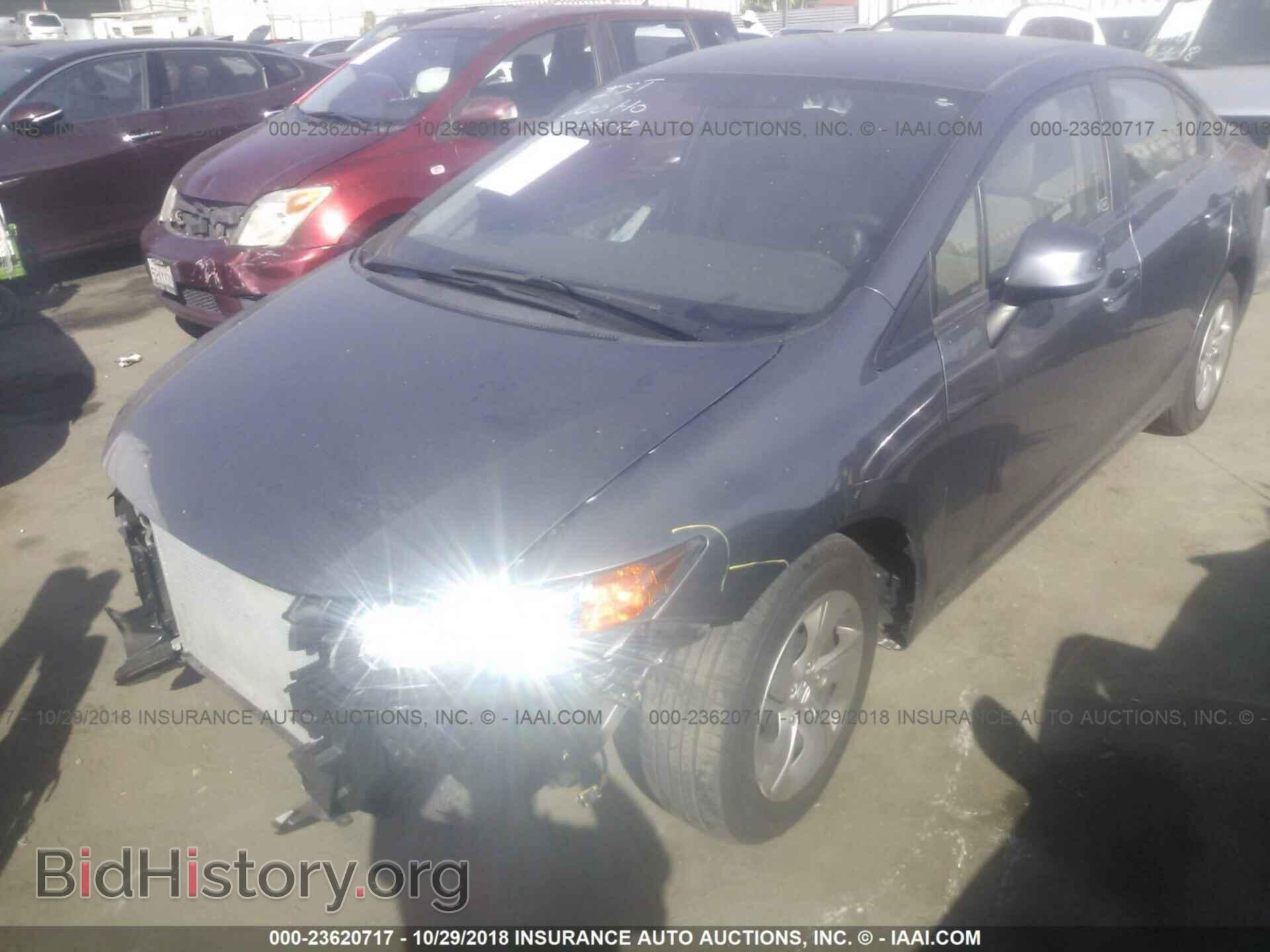 2012 HONDA CIVIC - VIN: 19XFB2F50CE378995 - Фото 2