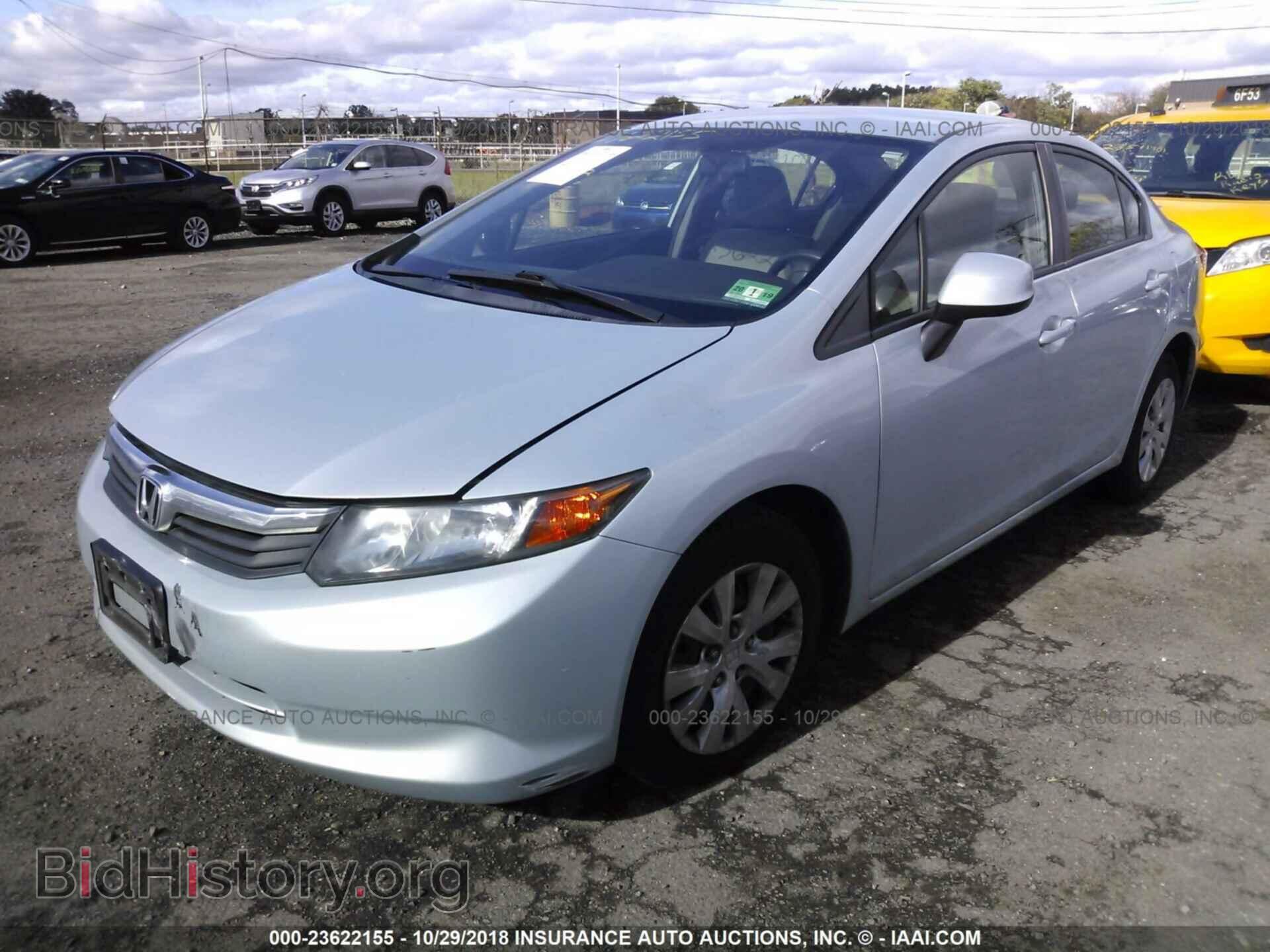 2012 HONDA CIVIC - VIN: 19XFB2F51CE313752 - Photo 2