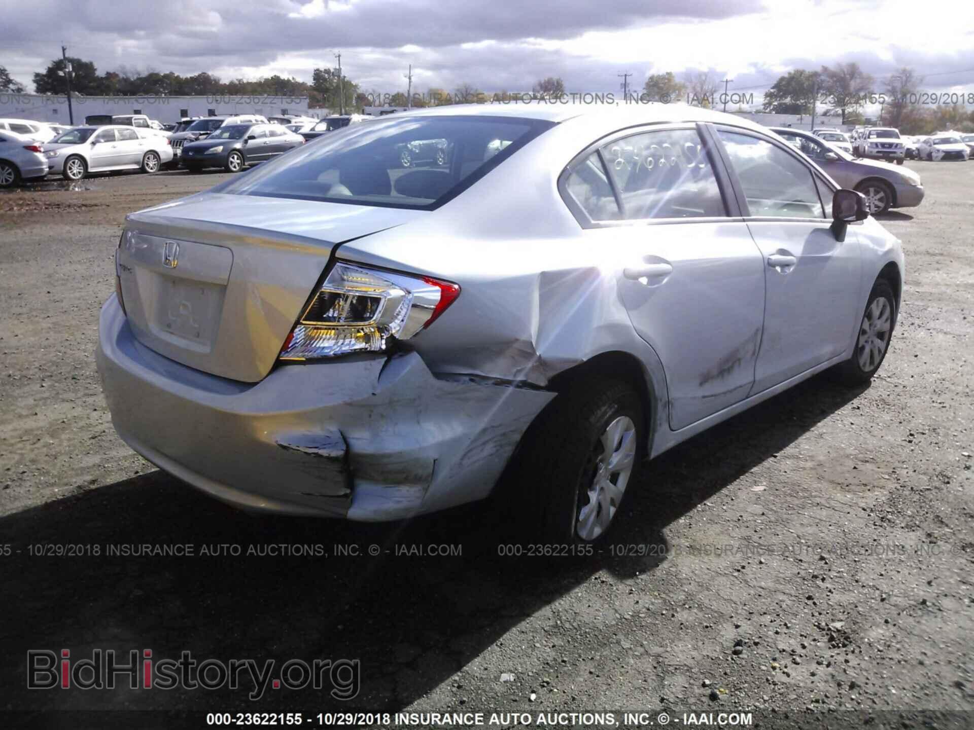 2012 HONDA CIVIC - VIN: 19XFB2F51CE313752 - Photo 4