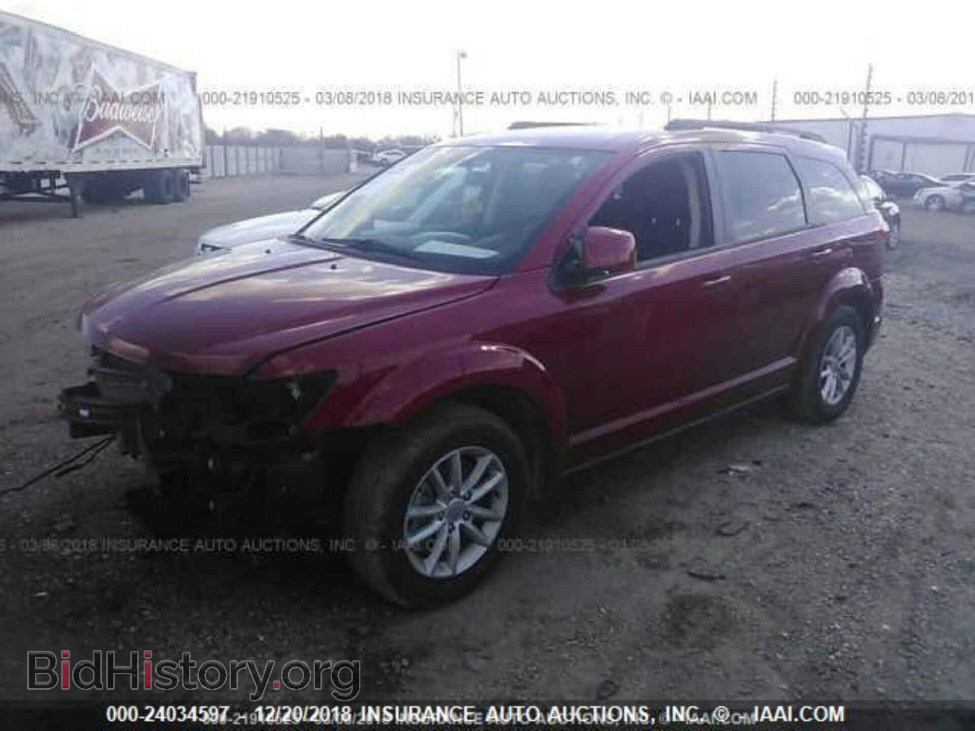 2015 DODGE JOURNEY - VIN: 3C4PDCBB5FT595149 - Фото 2