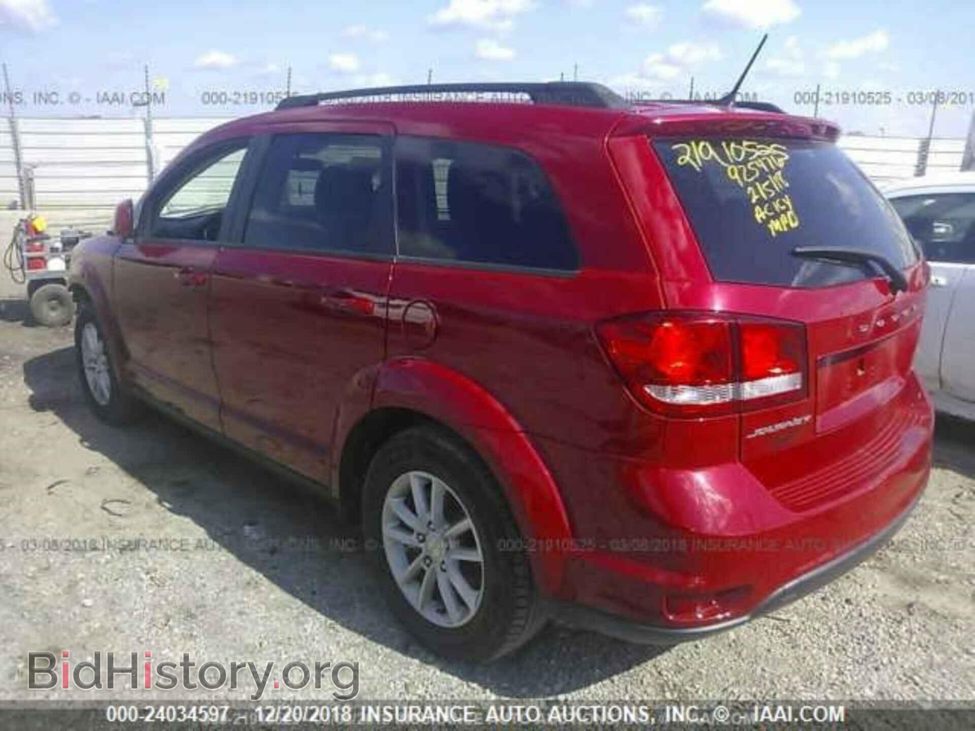 2015 DODGE JOURNEY - VIN: 3C4PDCBB5FT595149 - Фото 3