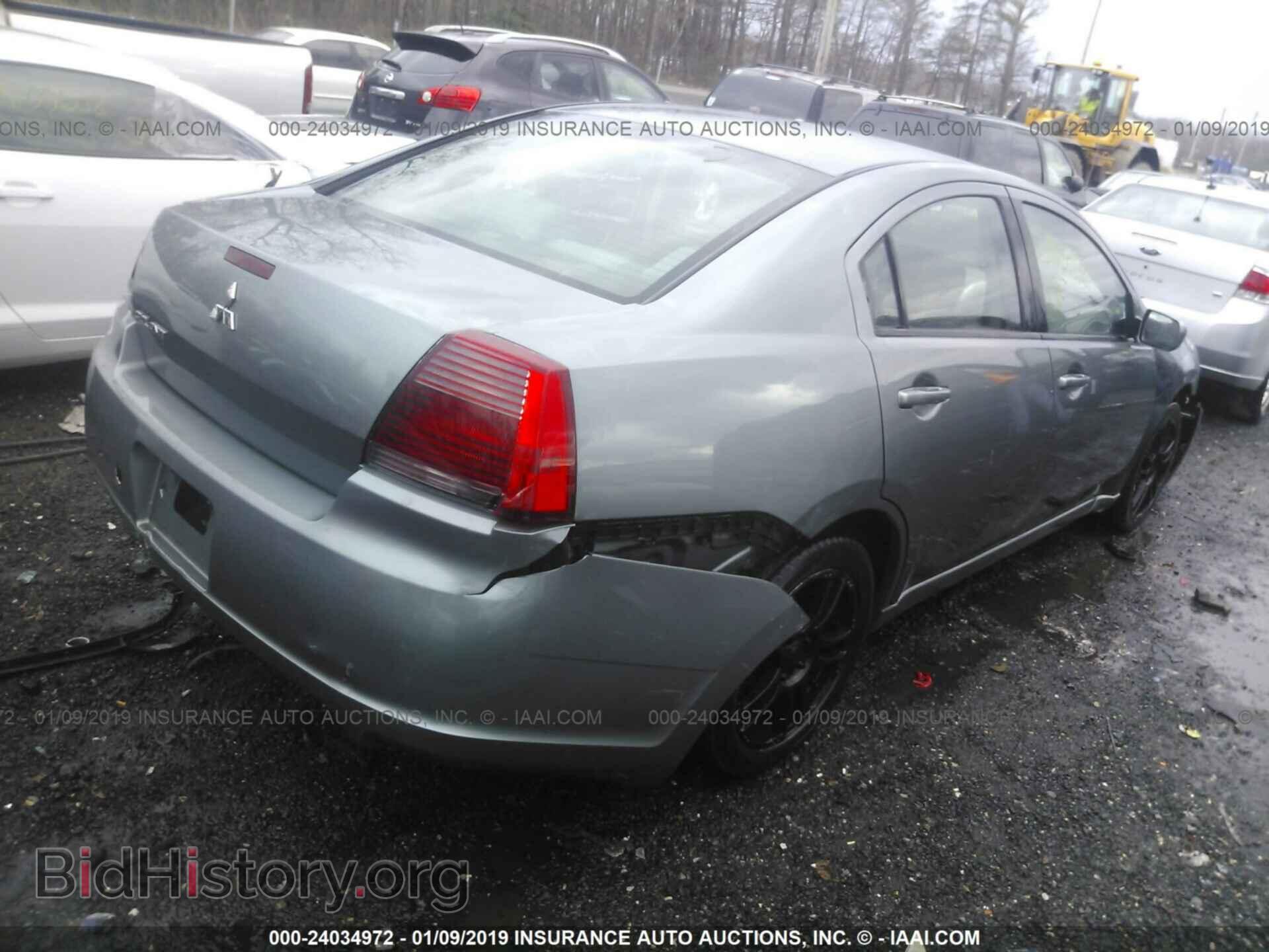 2007 MITSUBISHI GALANT - VIN: 4A3AB36F37E015937 - Фото 4