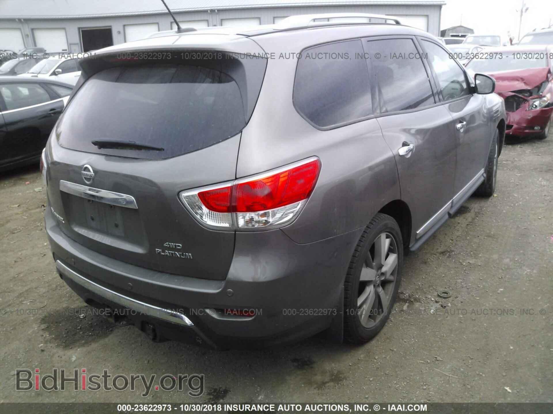 2014 NISSAN PATHFINDER - VIN: 5N1AR2MM7EC602169 - Фото 4