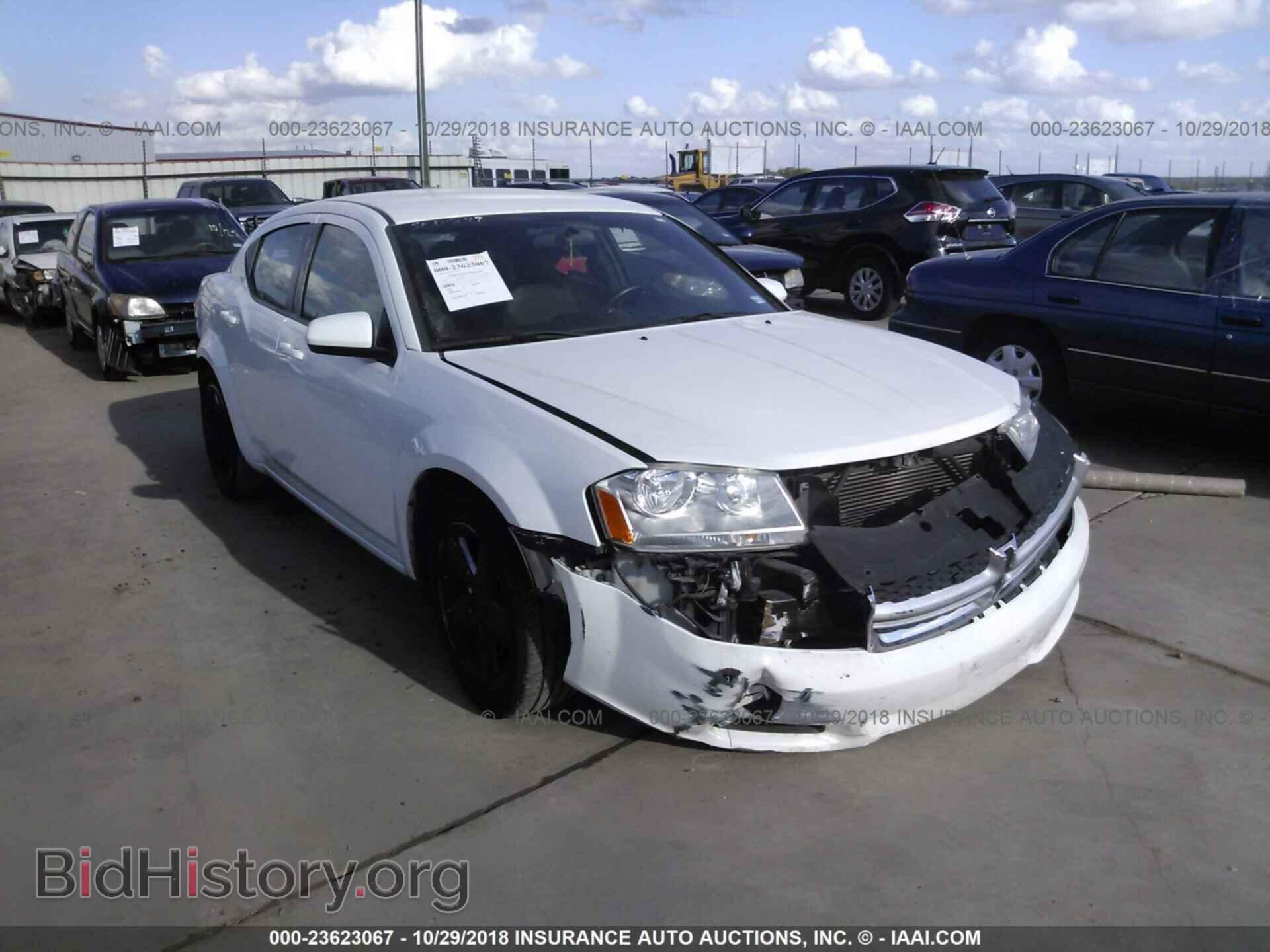 Фотография 1C3CDZCB8DN707475 - DODGE AVENGER 2013