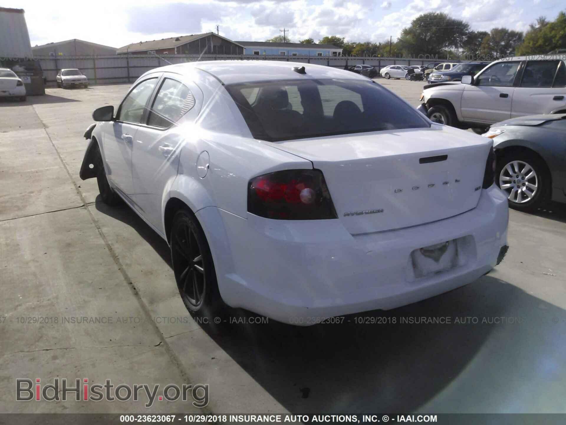 2013 DODGE AVENGER - VIN: 1C3CDZCB8DN707475 - Фото 3