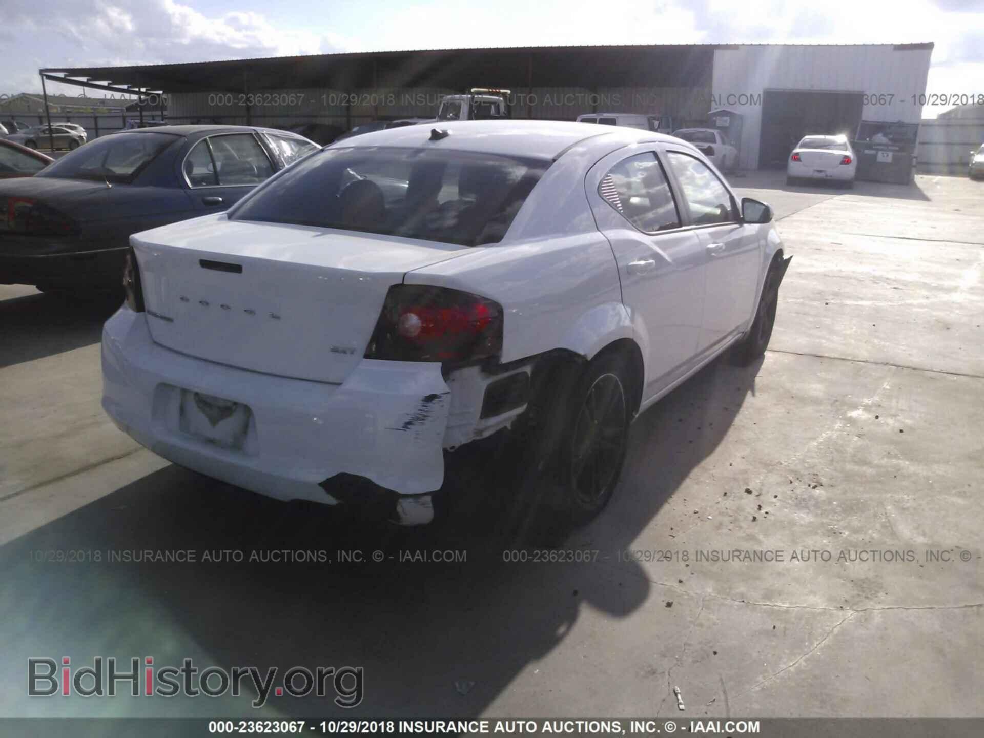 2013 DODGE AVENGER - VIN: 1C3CDZCB8DN707475 - Фото 4
