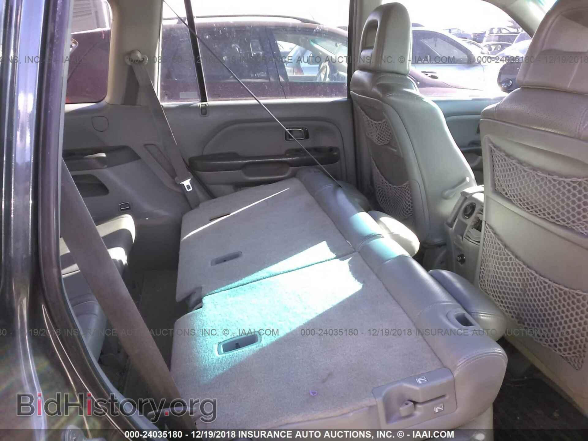 2005 HONDA PILOT - VIN: 2HKYF18525H501652 - Фото 8