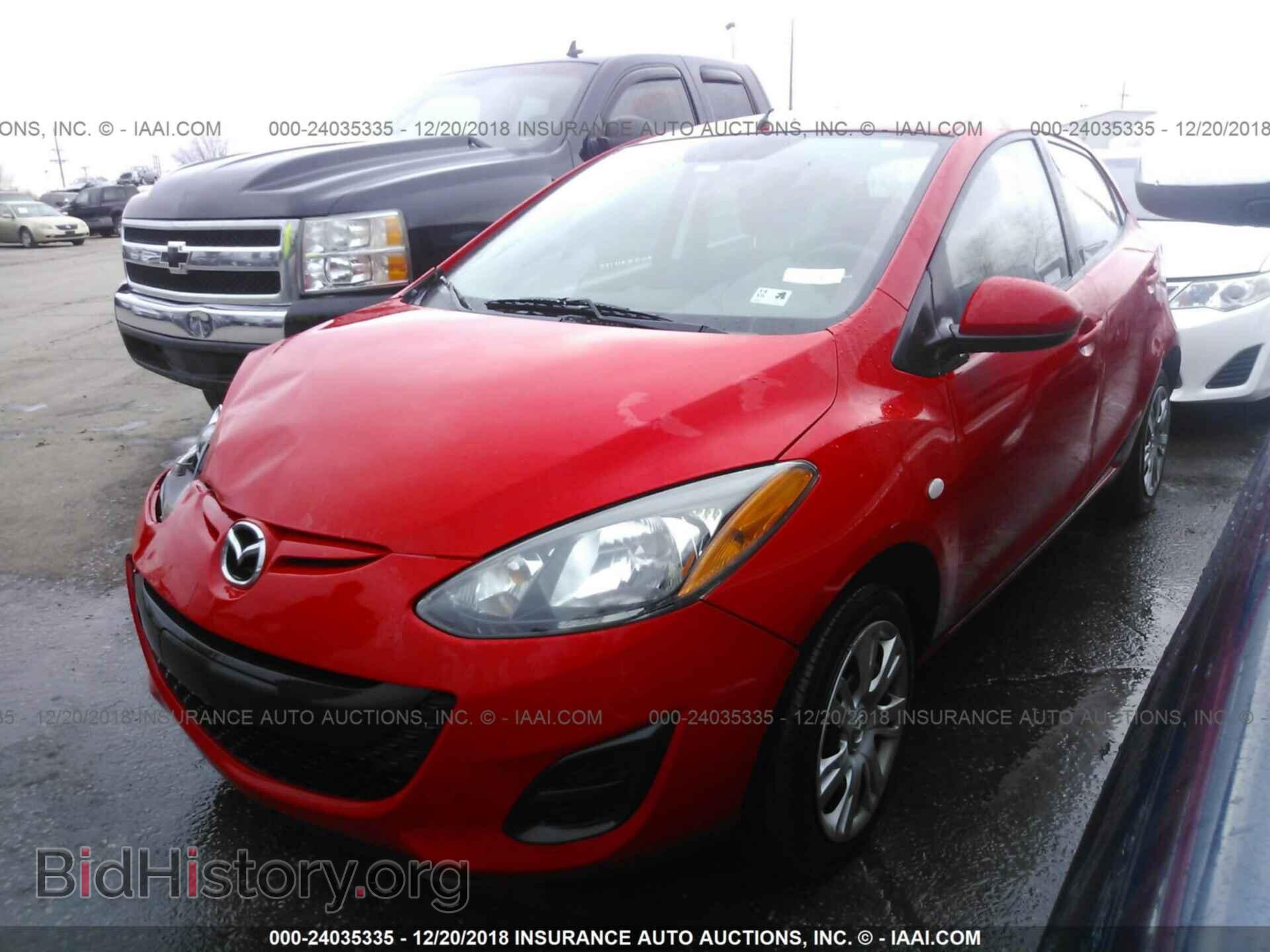 2013 MAZDA MAZDA2 - VIN: JM1DE1KY9D0152604 - Фото 2