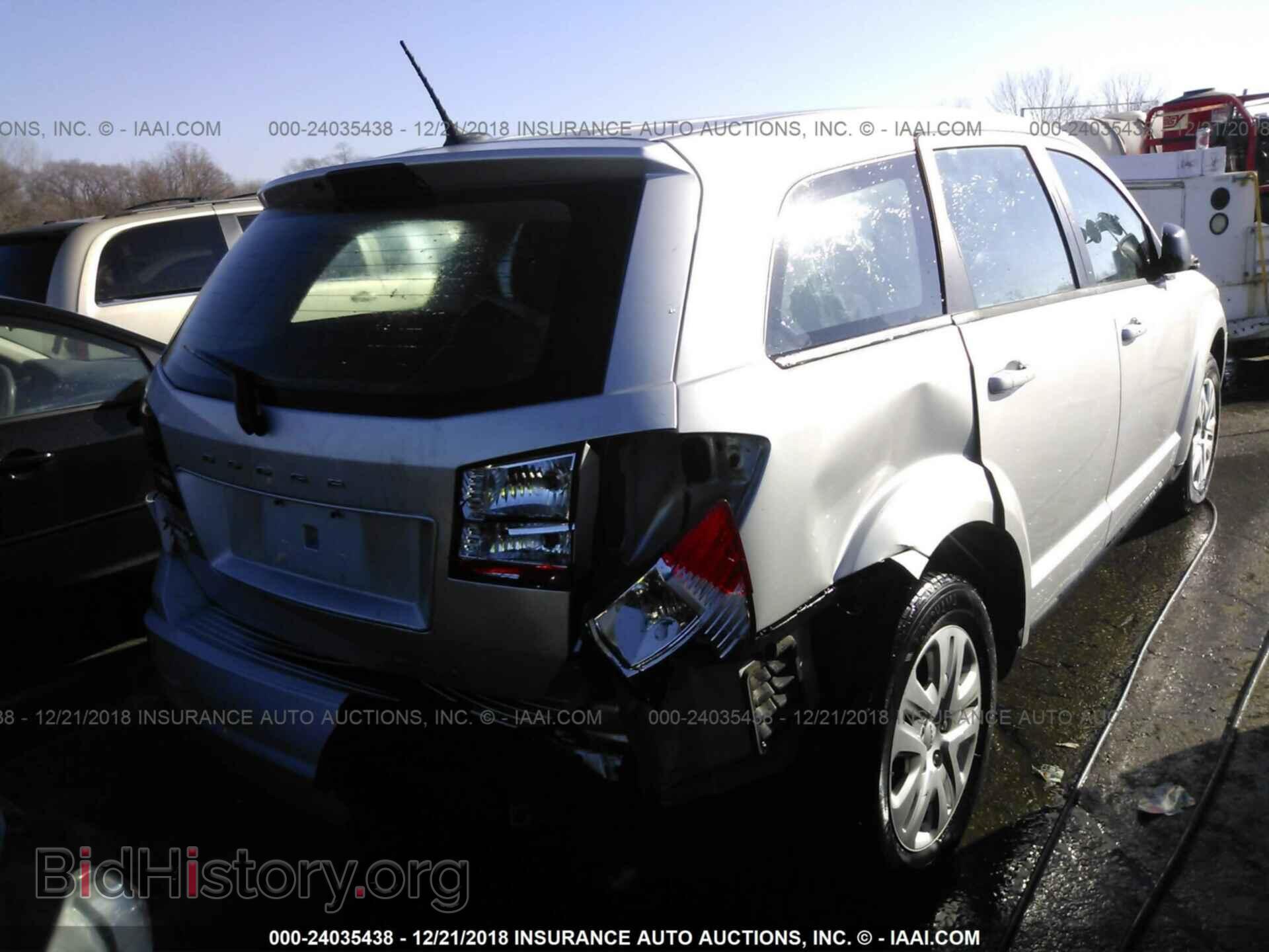 2014 DODGE JOURNEY - VIN: 3C4PDCAB6ET216949 - Фото 4
