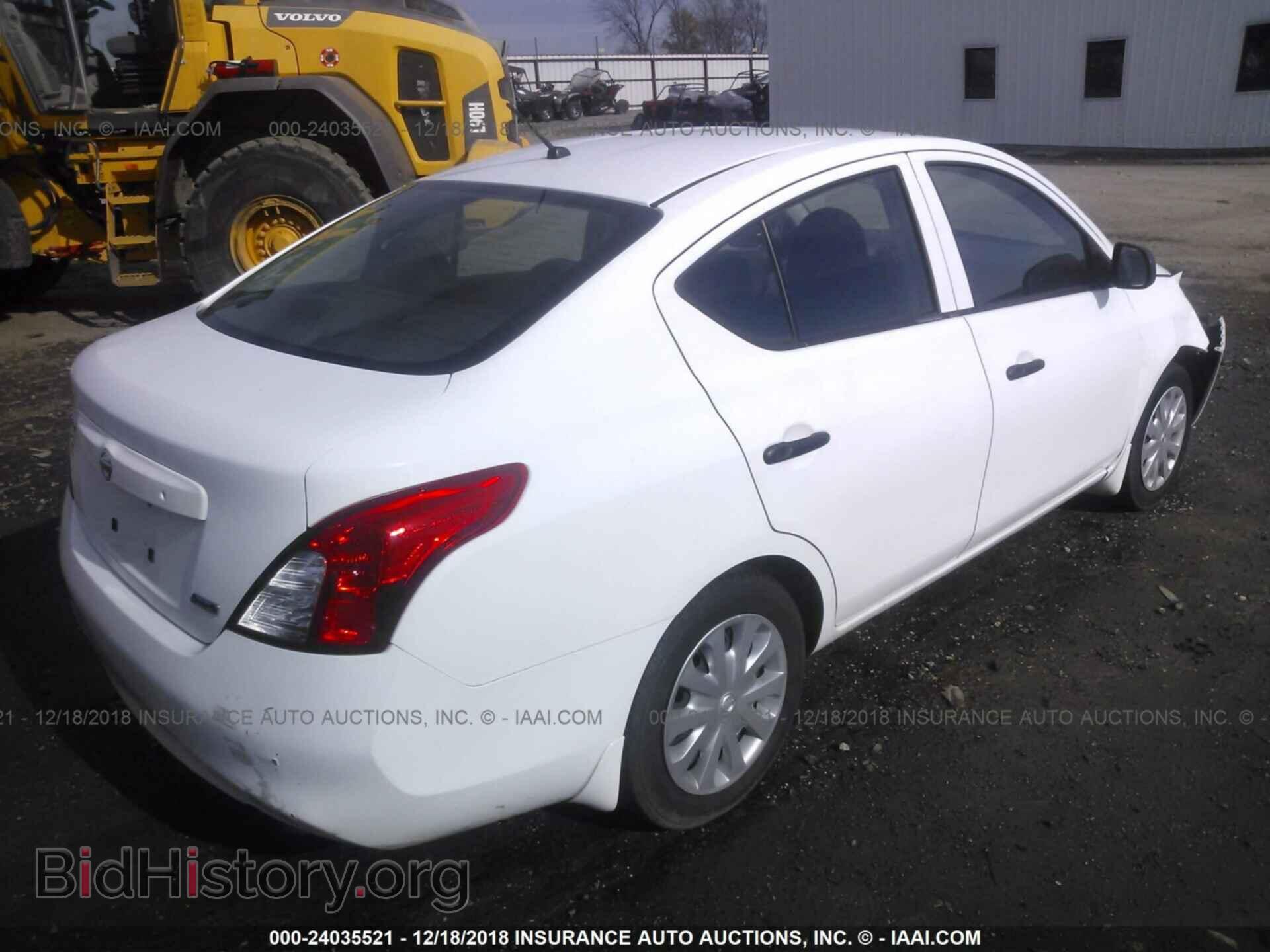 2012 NISSAN VERSA - VIN: 3N1CN7AP8CL865733 - Фото 4