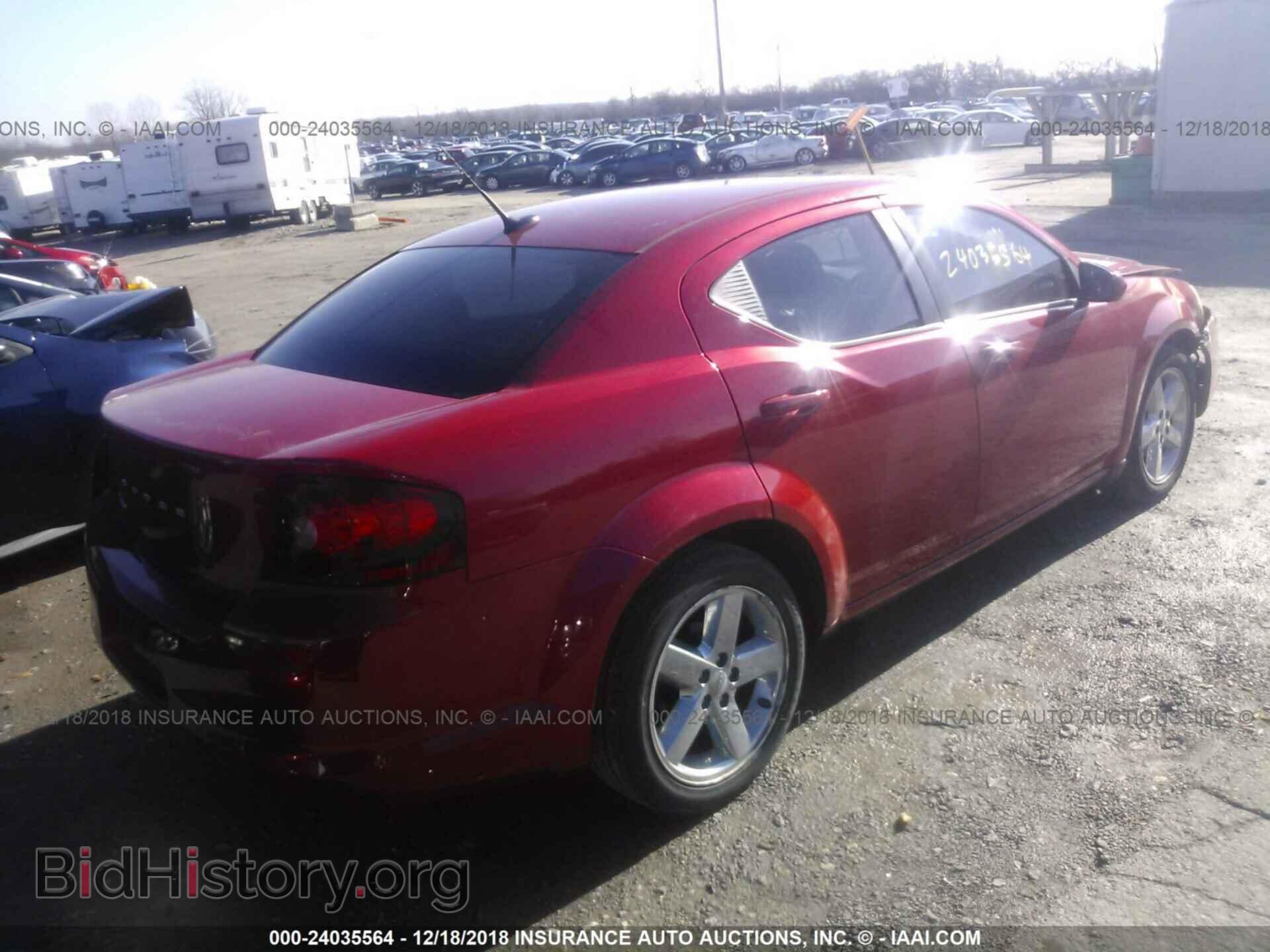 2011 DODGE AVENGER - VIN: 1B3BD2FGXBN524213 - Фото 4