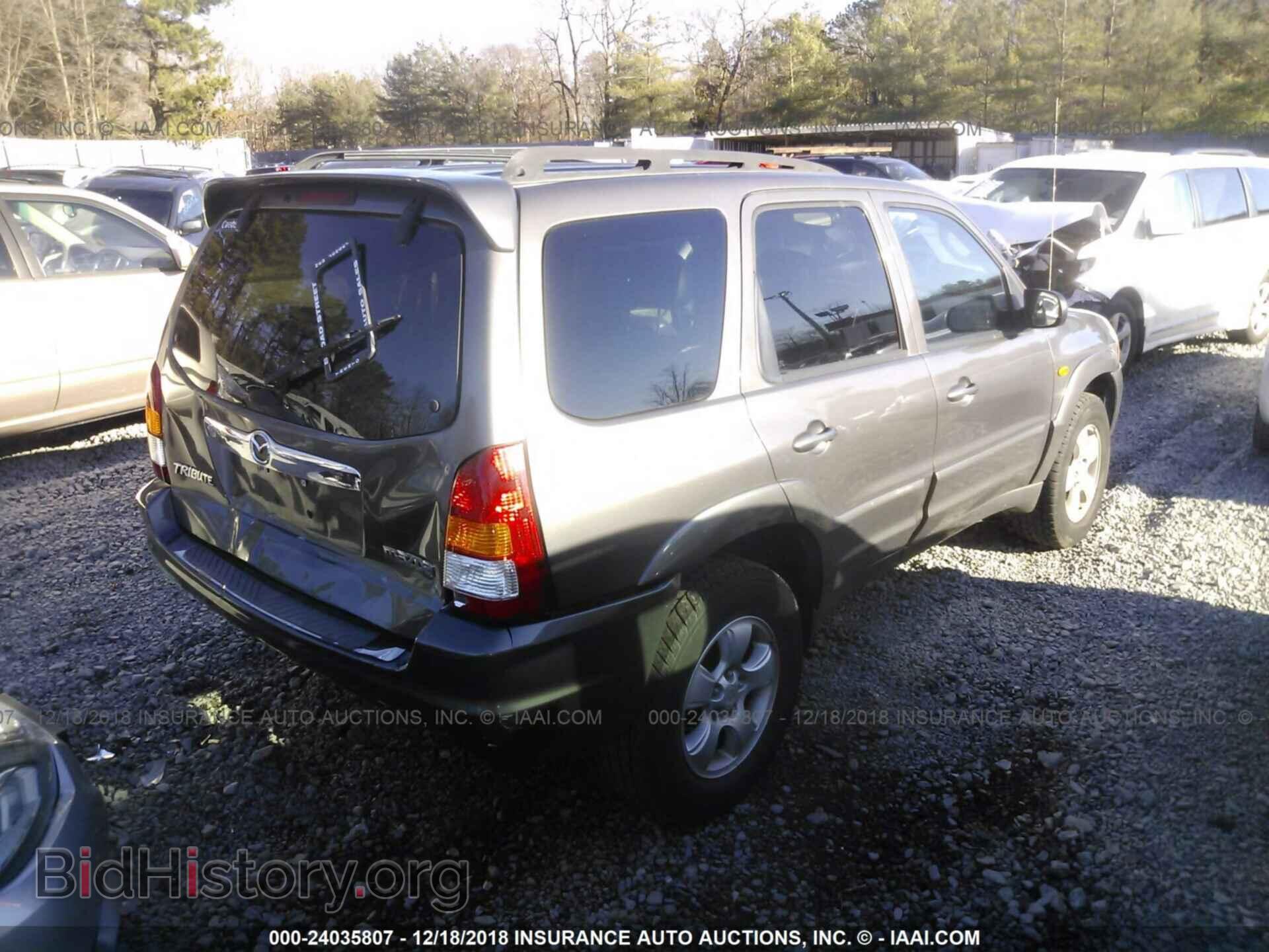 2004 MAZDA TRIBUTE - VIN: 4F2CZ96164KM22405 - Фото 4