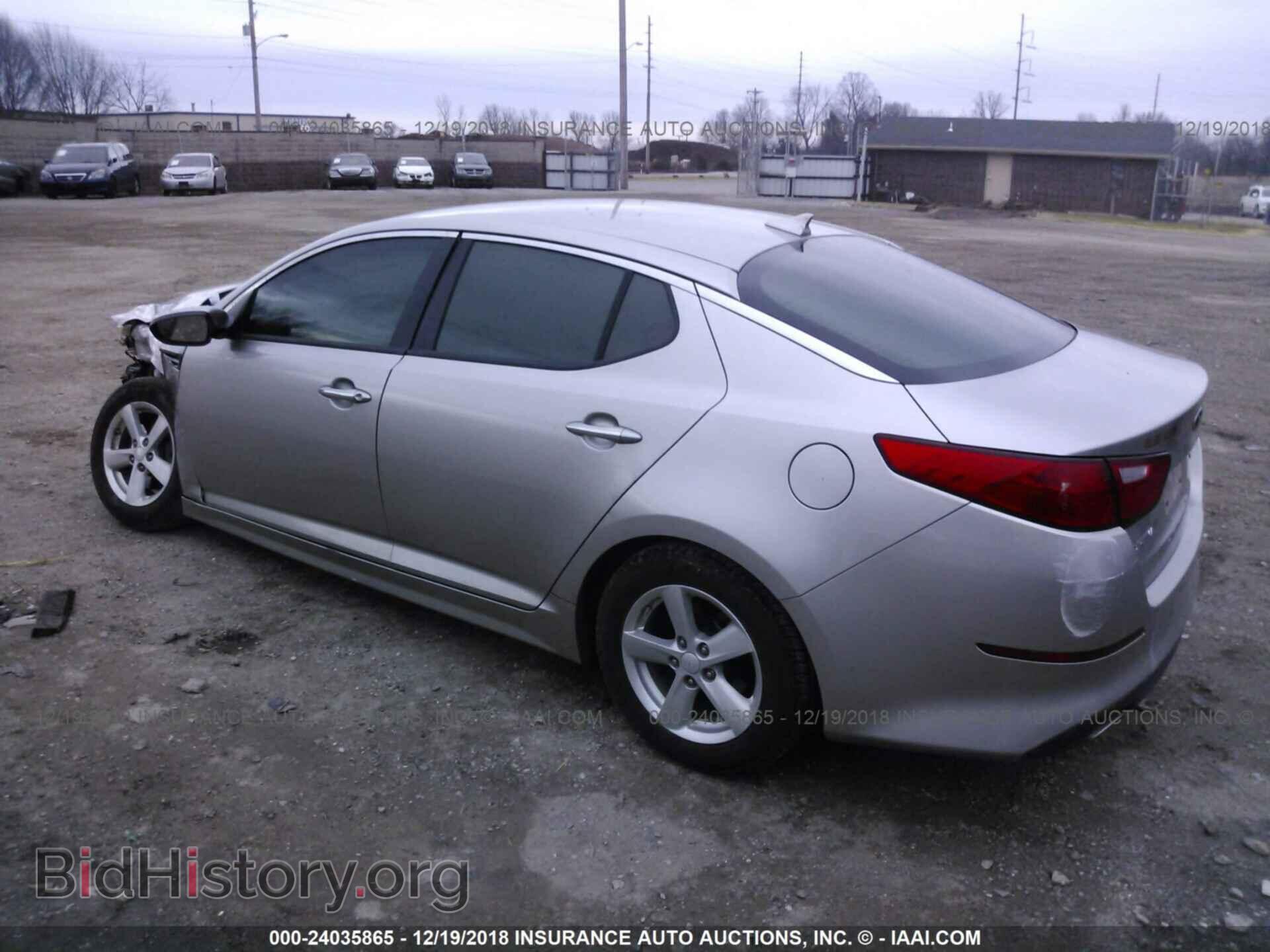 2014 KIA OPTIMA - VIN: KNAGM4A74E5454734 - Photo 3