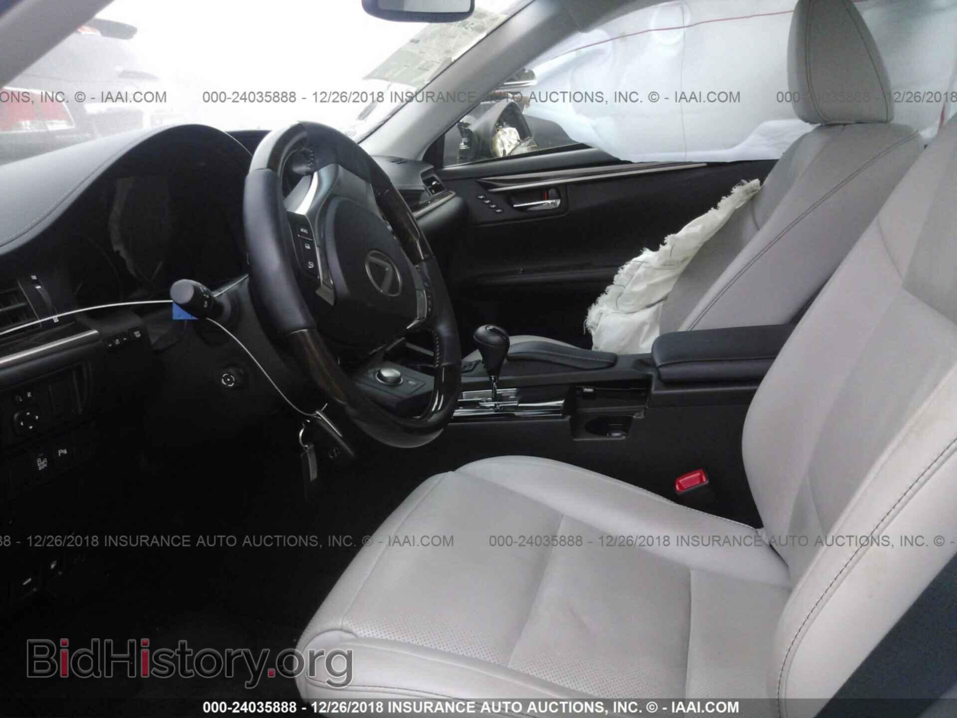 2015 LEXUS ES - VIN: JTHBK1GG8F2173384 - Фото 5