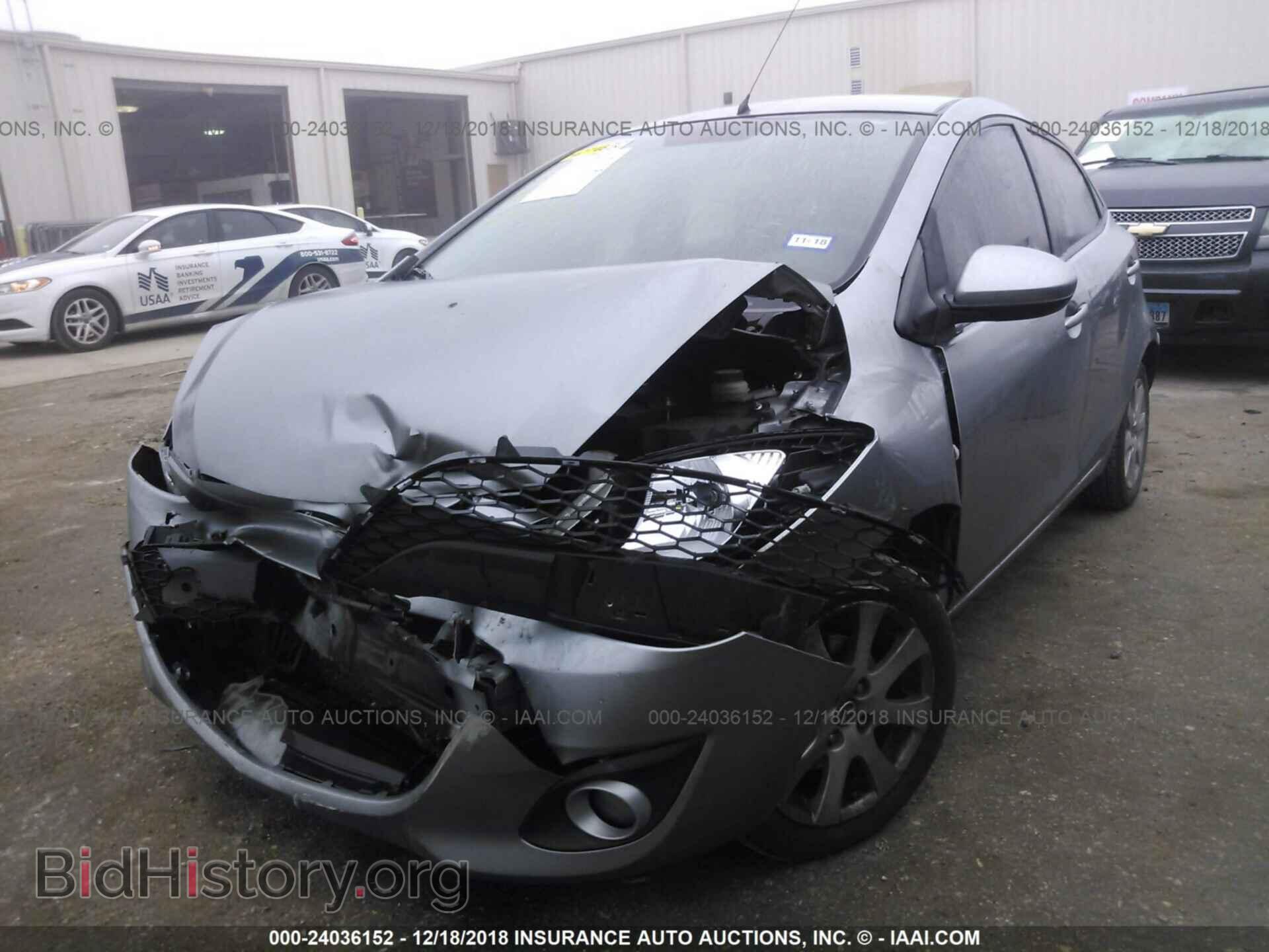 2014 MAZDA MAZDA2 - VIN: JM1DE1LY5E0179797 - Фото 2