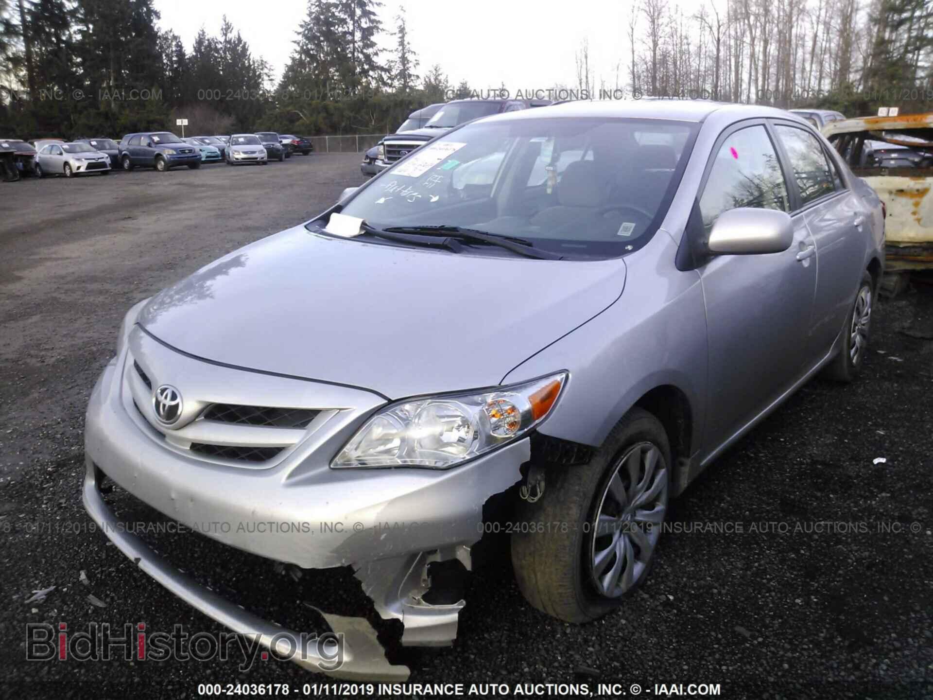 2012 TOYOTA COROLLA - VIN: 2T1BU4EE7CC762020 - Фото 2