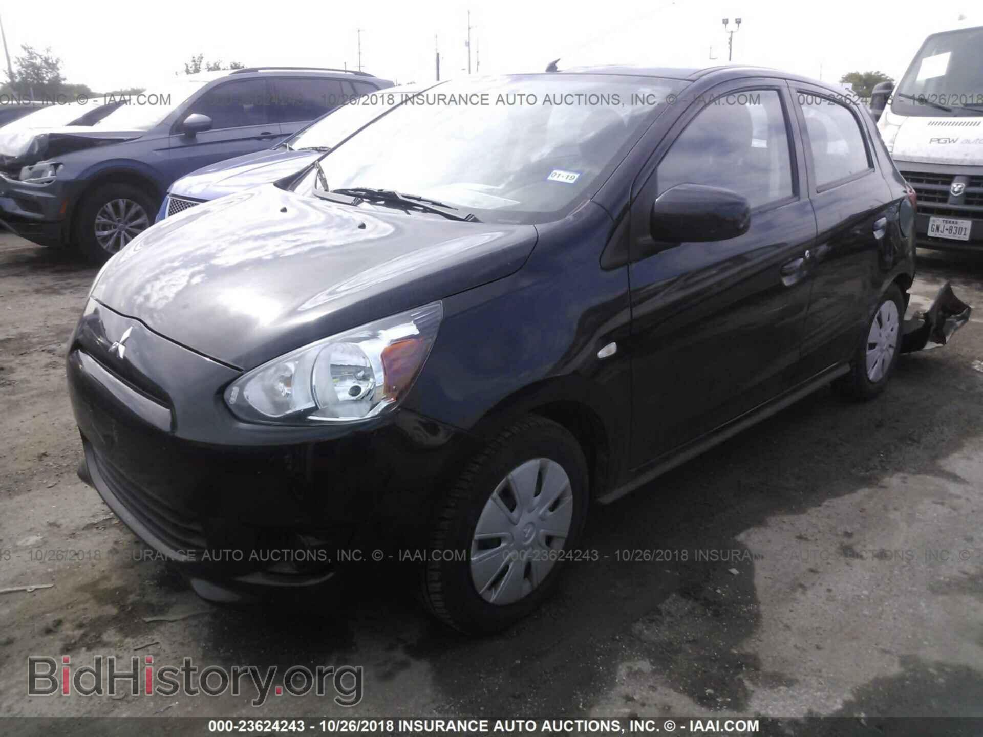2014 MITSUBISHI MIRAGE - VIN: ML32A3HJ2EH011744 - Фото 2