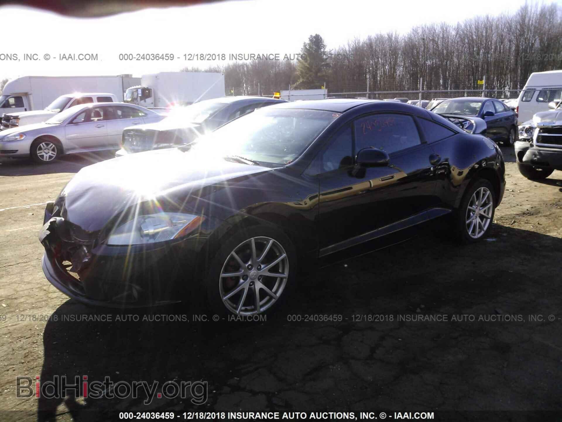 2009 MITSUBISHI ECLIPSE - VIN: 4A3AK34TX9E008592 - Фото 2