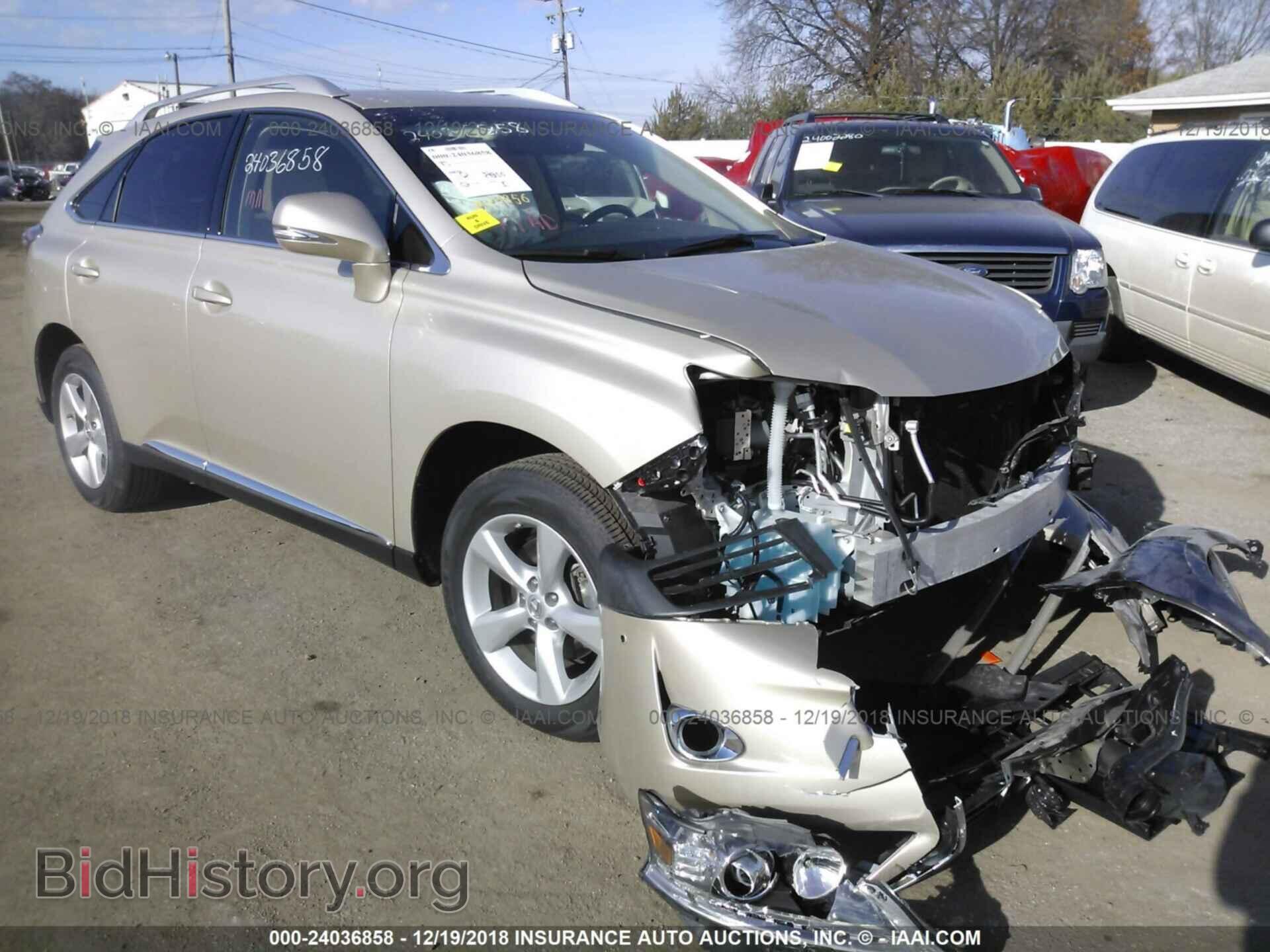 Photo 2T2BK1BA9FC334018 - LEXUS RX 2015