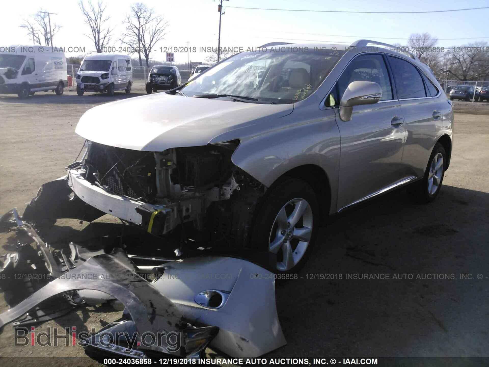 2015 LEXUS RX - VIN: 2T2BK1BA9FC334018 - Фото 2