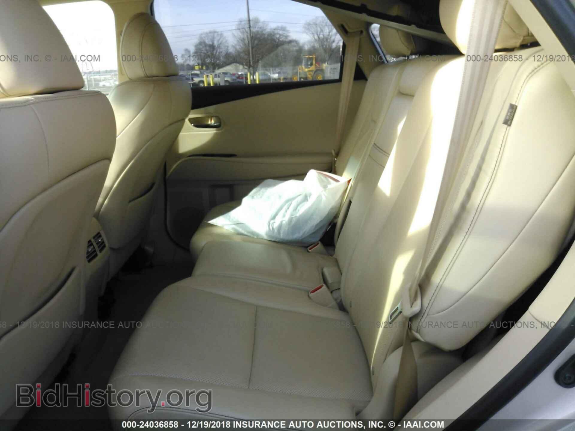 2015 LEXUS RX - VIN: 2T2BK1BA9FC334018 - Фото 8