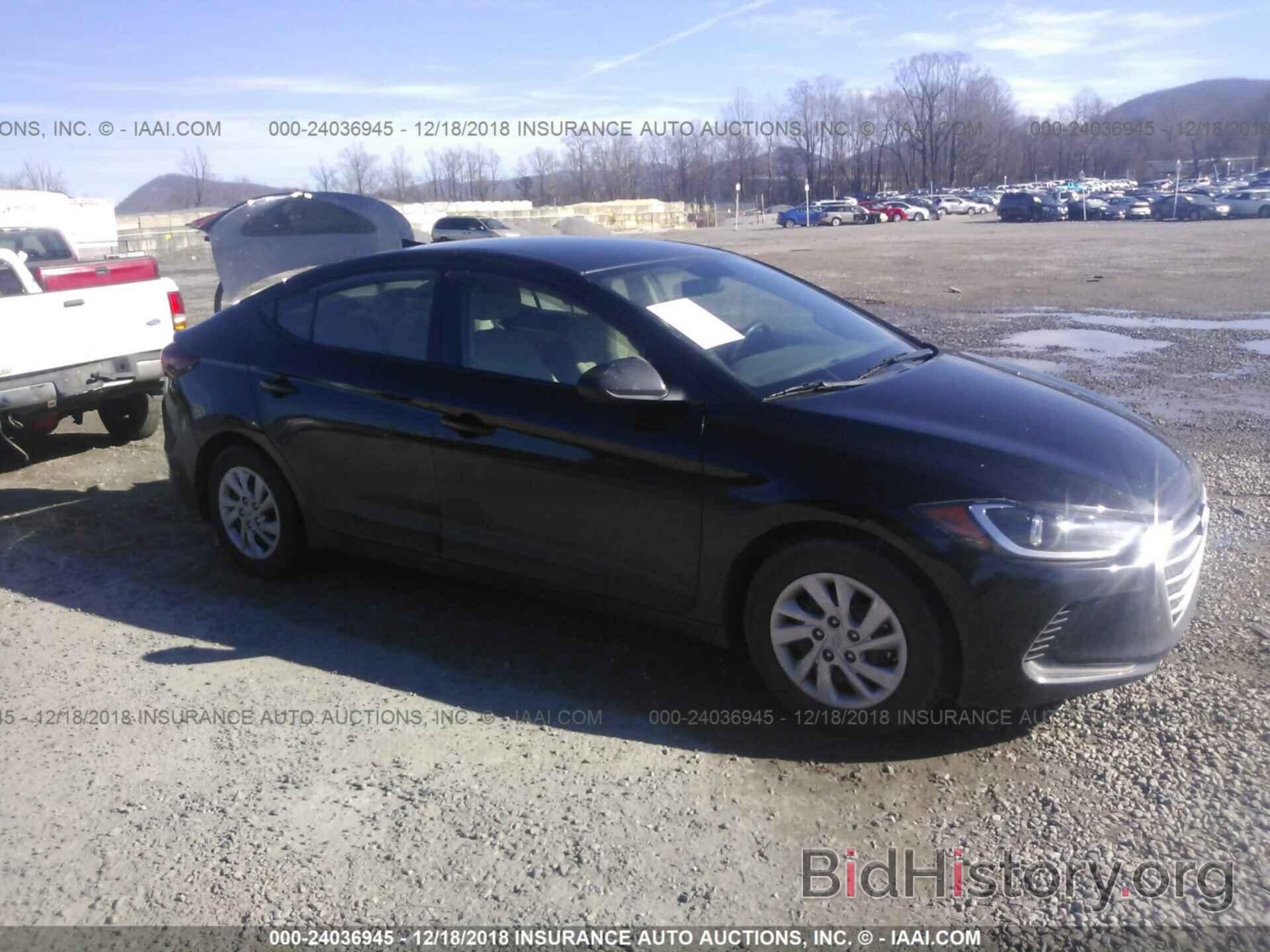 Photo 5NPD74LF0HH141573 - HYUNDAI ELANTRA 2017