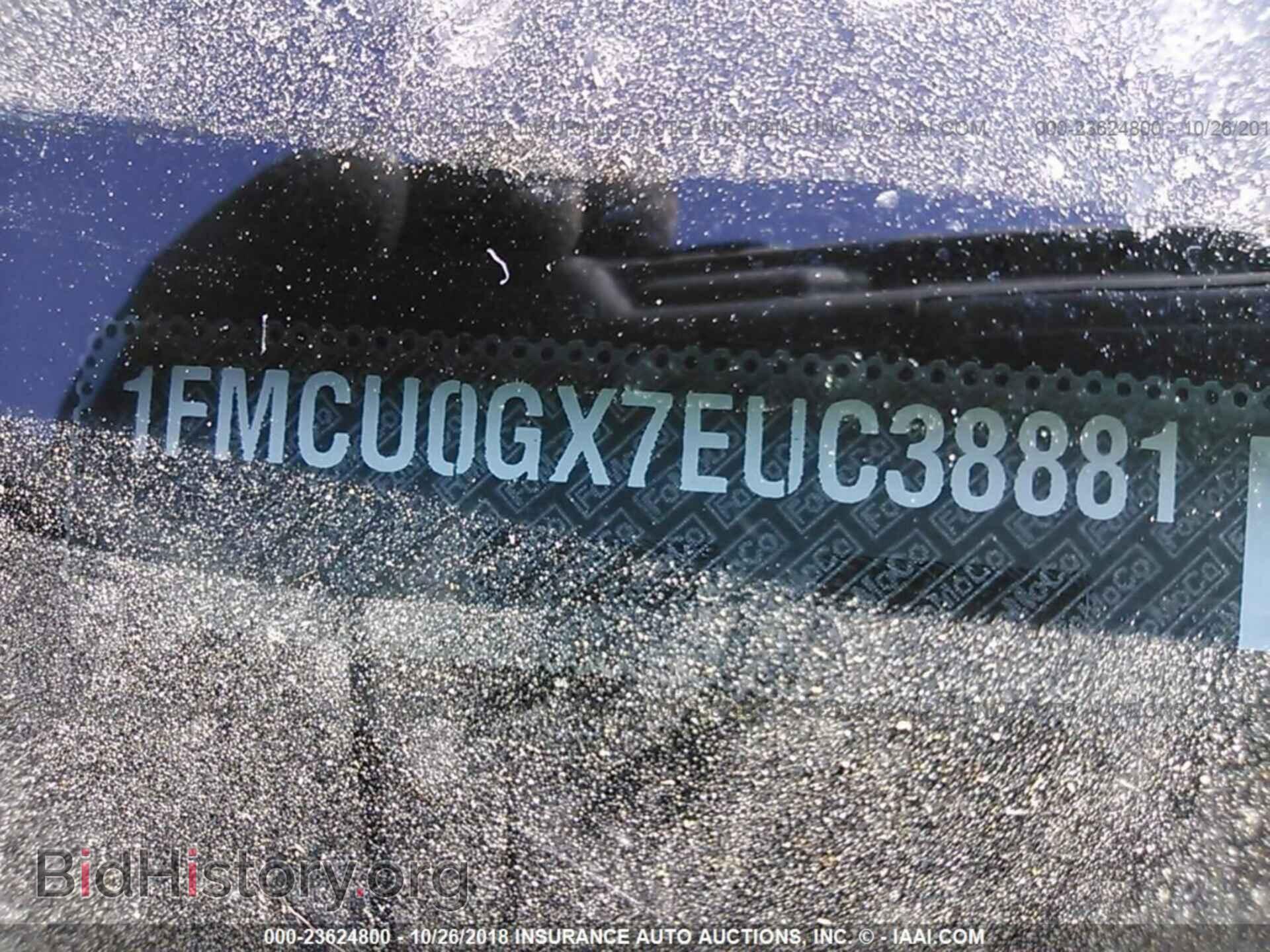 2014 FORD ESCAPE - VIN: 1FMCU0GX7EUC38881 - Фото 9