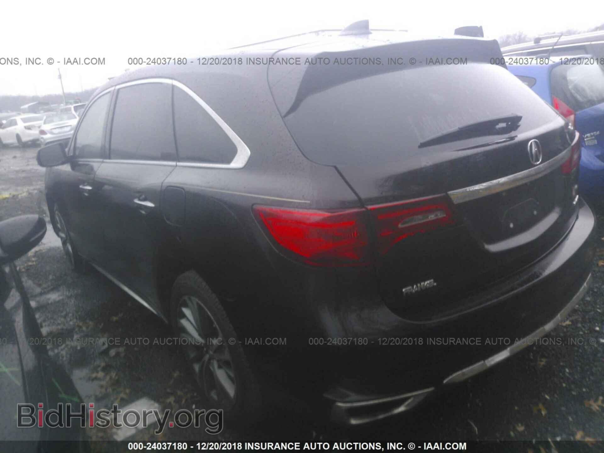 2017 ACURA MDX - VIN: 5FRYD4H55HB019752 - Фото 3