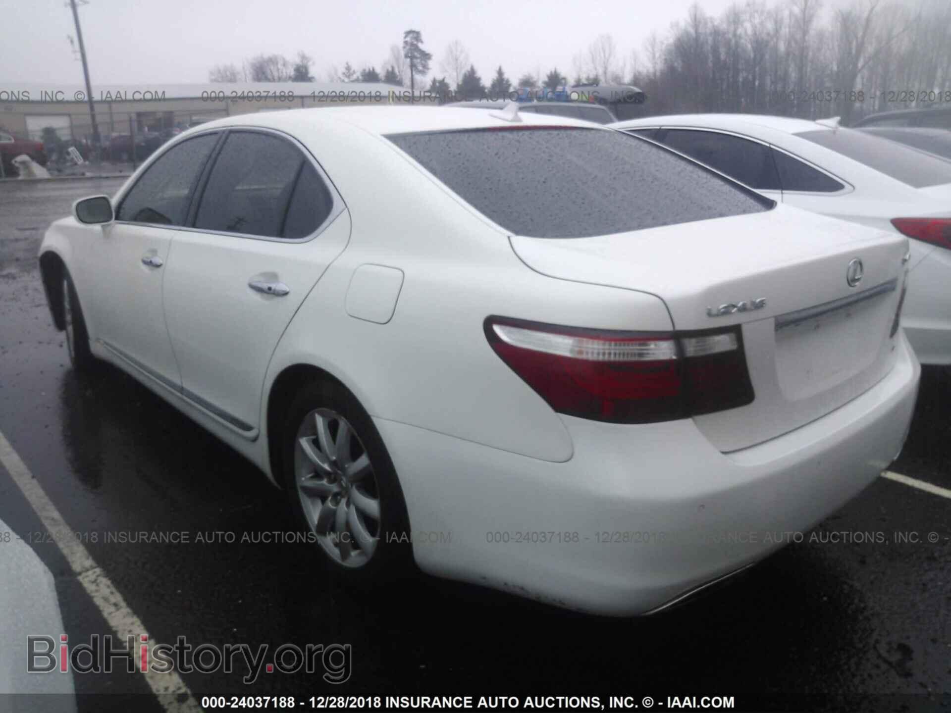2009 LEXUS LS - VIN: JTHCL46F095002062 - Фото 3