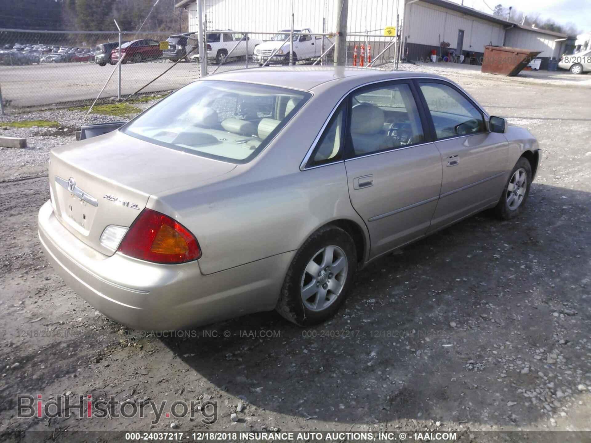 2002 TOYOTA AVALON - VIN: 4T1BF28B82U259397 - Фото 4