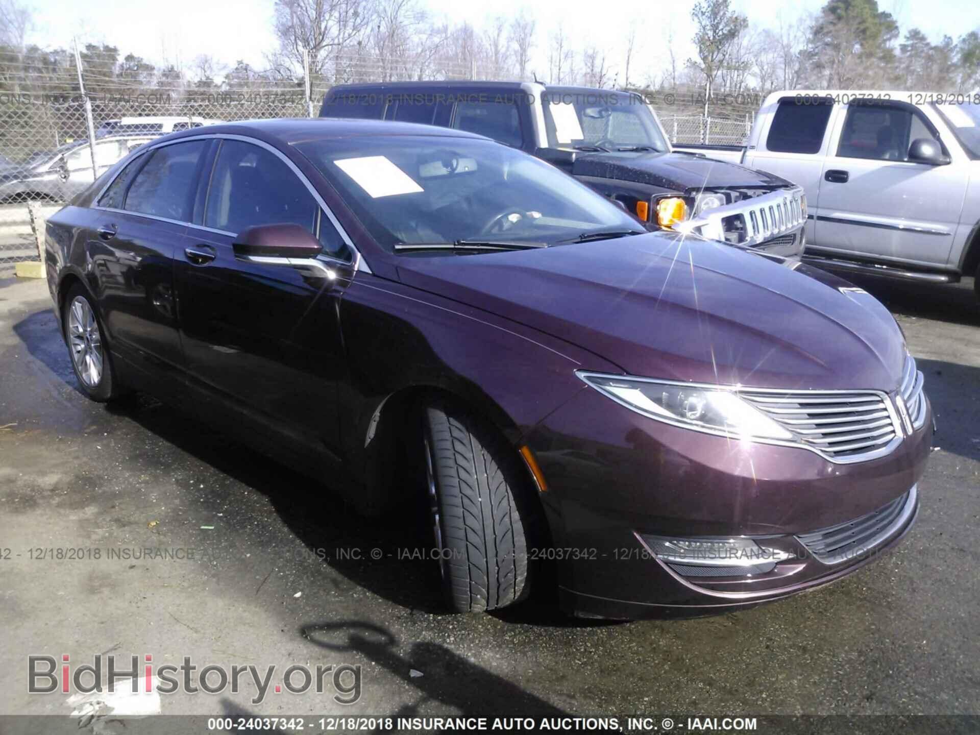 Фотография 3LN6L2GK1DR815233 - LINCOLN MKZ 2013