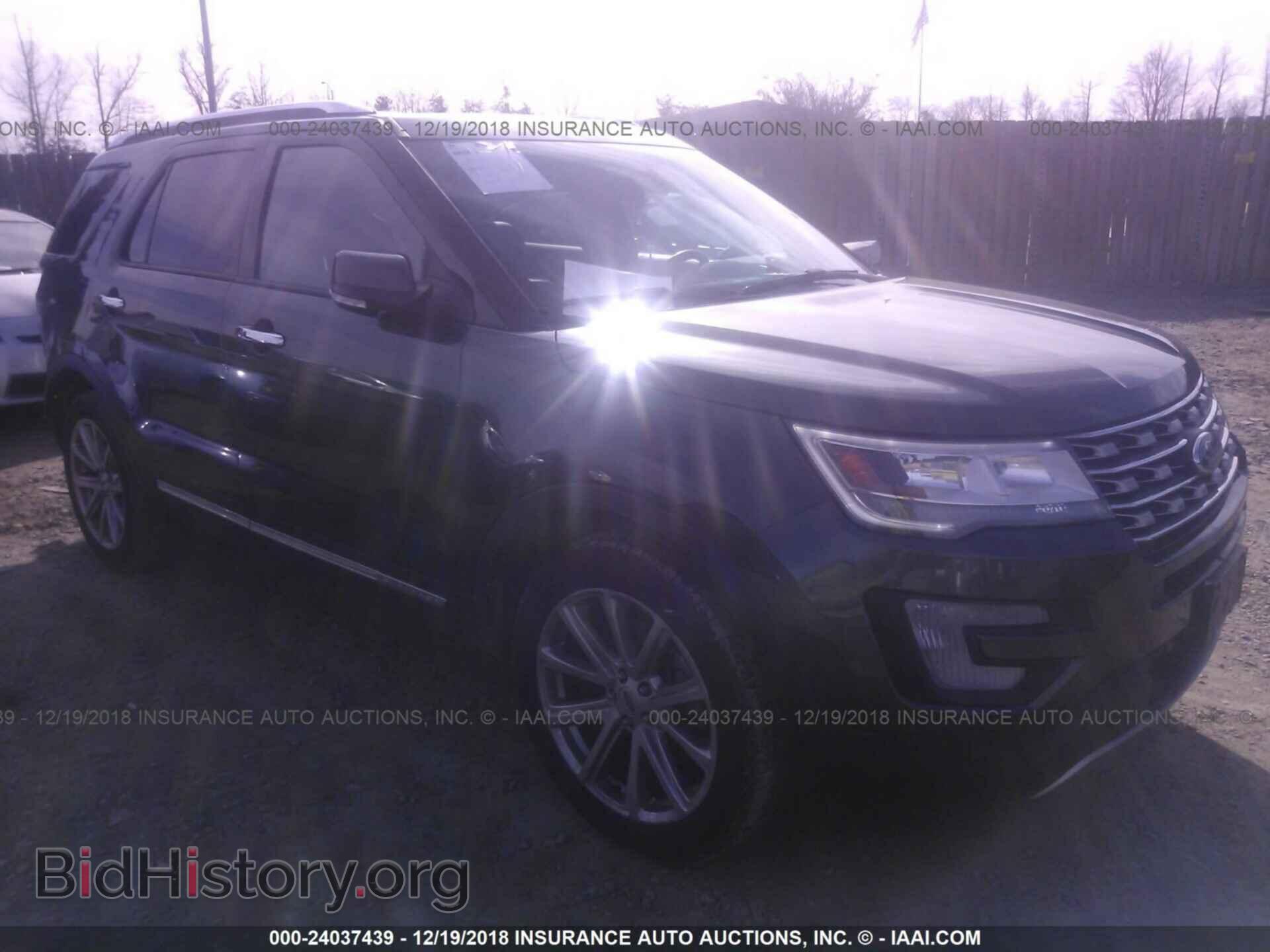 Photo 1FM5K8F85GGC90261 - FORD EXPLORER 2016