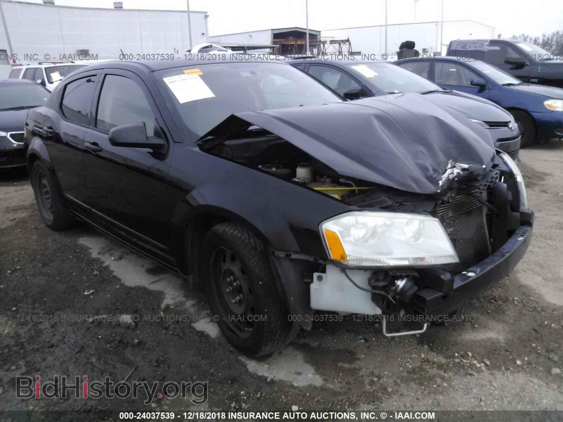 Photo 1C3CDZAG1CN309618 - DODGE AVENGER 2012