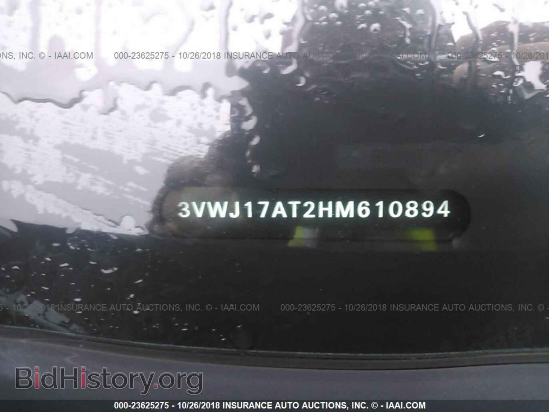 2017 VOLKSWAGEN BEETLE - VIN: 3VWJ17AT2HM610894 - Фото 9