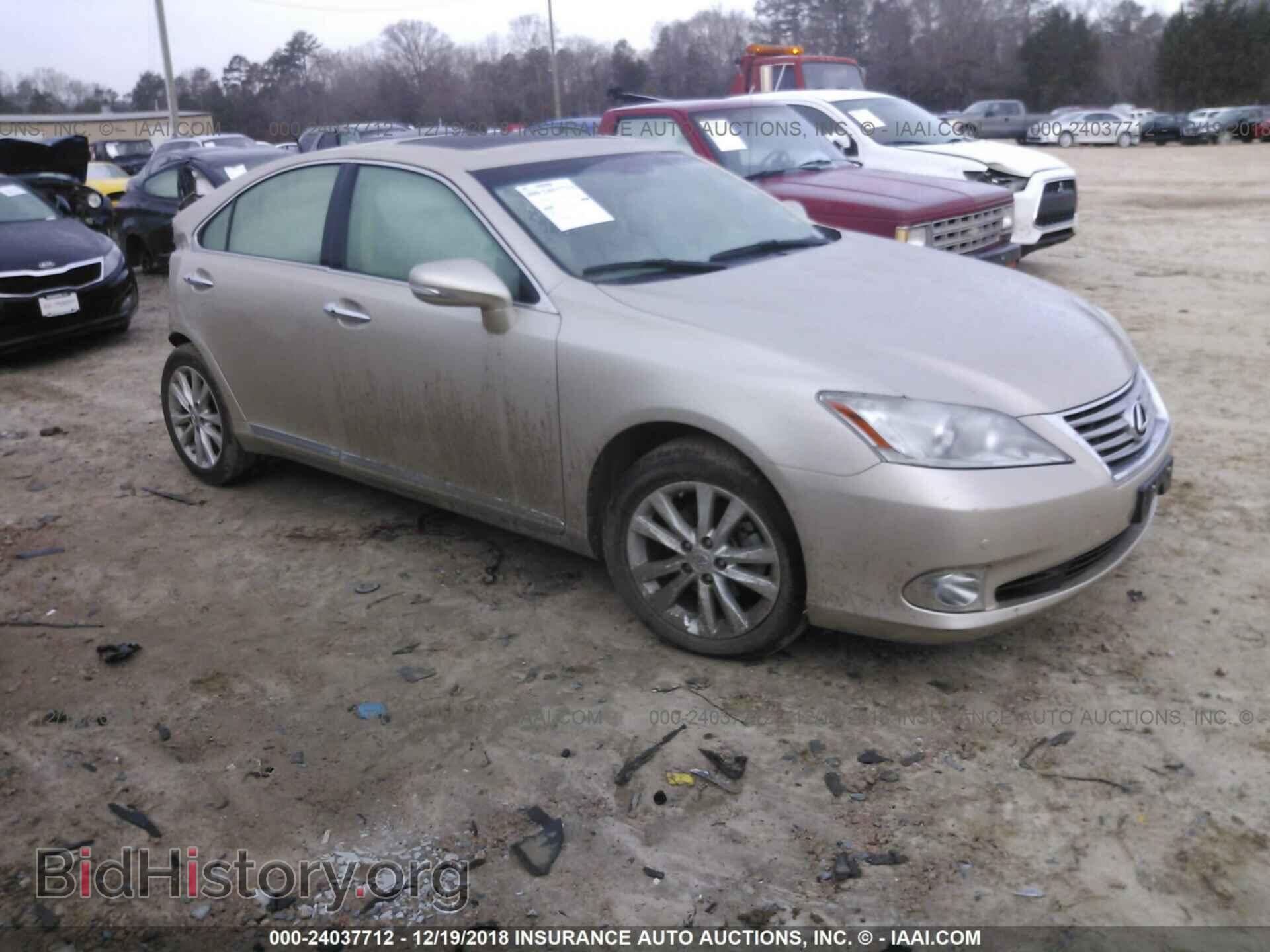 Photo JTHBK1EG1B2429698 - LEXUS ES 2011