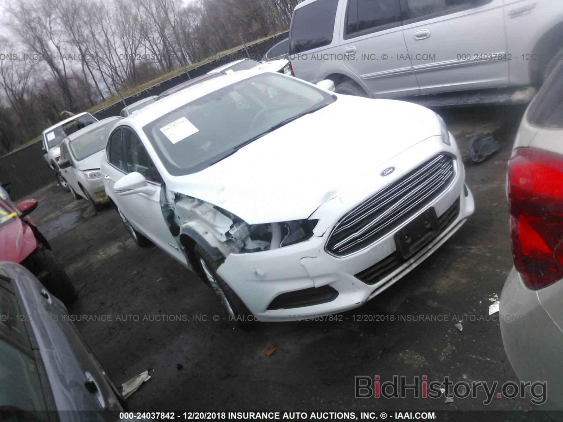 Photo 3FA6P0LU3FR266857 - FORD FUSION 2015