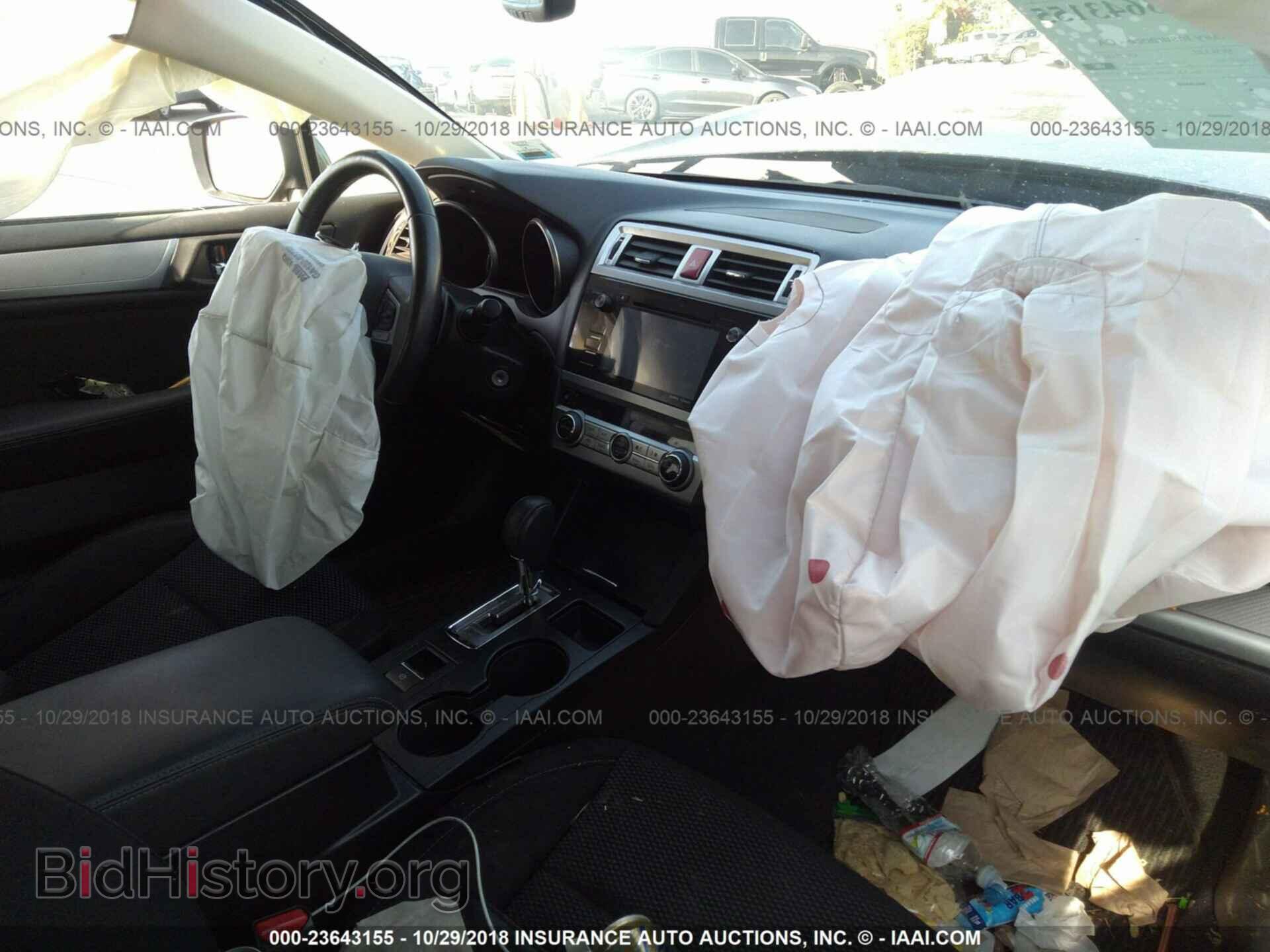 2016 SUBARU OUTBACK - VIN: 4S4BSACC5G3317162 - Фото 5