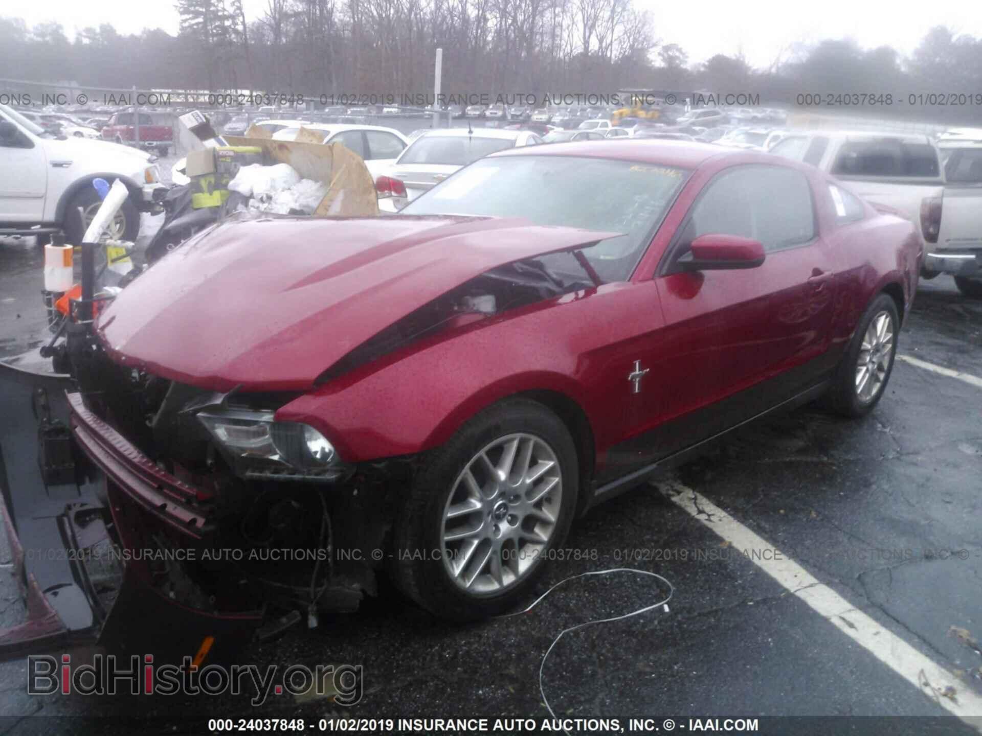 2012 FORD MUSTANG - VIN: 1ZVBP8AM6C5235446 - Фото 2