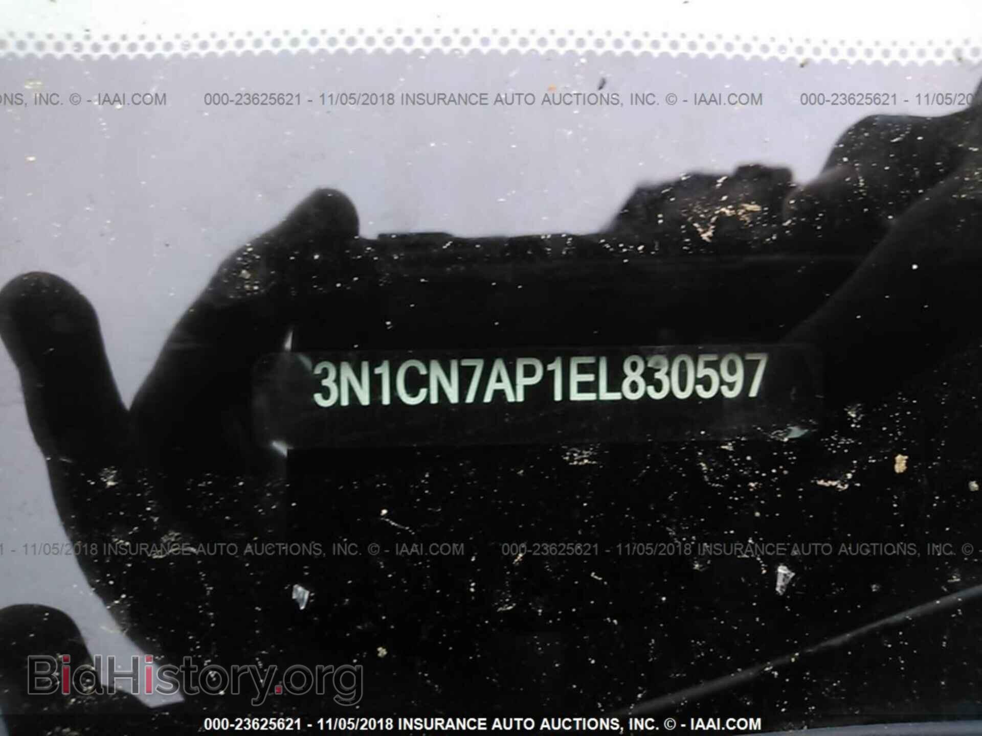 2014 NISSAN VERSA - VIN: 3N1CN7AP1EL830597 - Фото 9